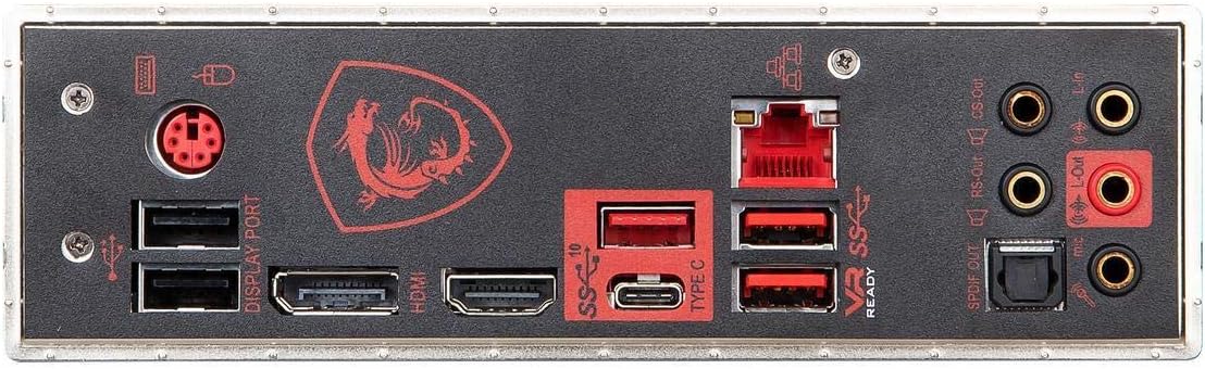 MSI MPG Z390 Gaming PRO Carbon LGA1151 (Intel 8th and 9th Gen) M.2 USB 3.1 Gen 2 DDR4 HDMI DP SLI CFX ATX Z390 Gaming Motherboard