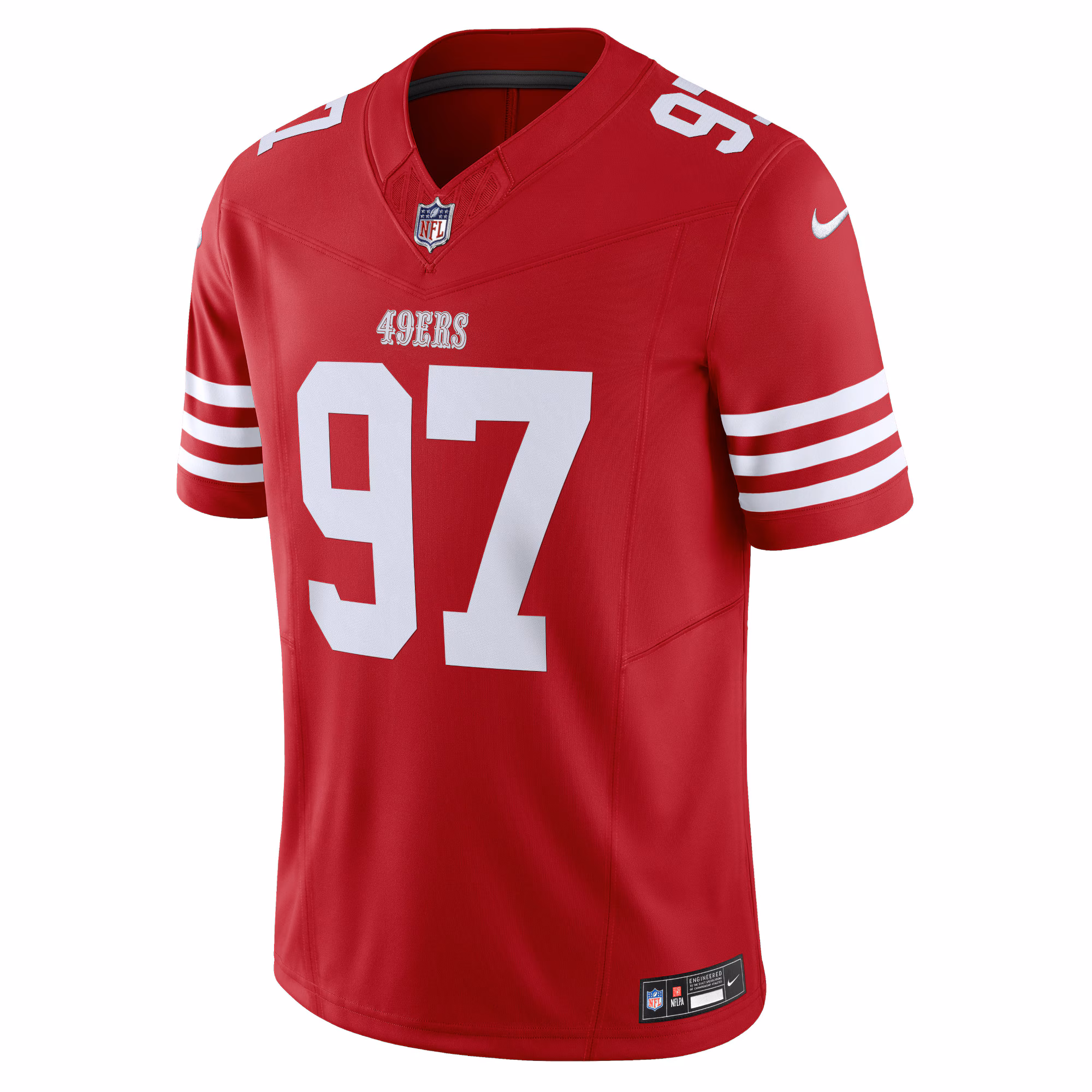 Nick Bosa San Francisco 49ers Nike Vapor F.U.S.E. Limited Jersey - Scarlet
