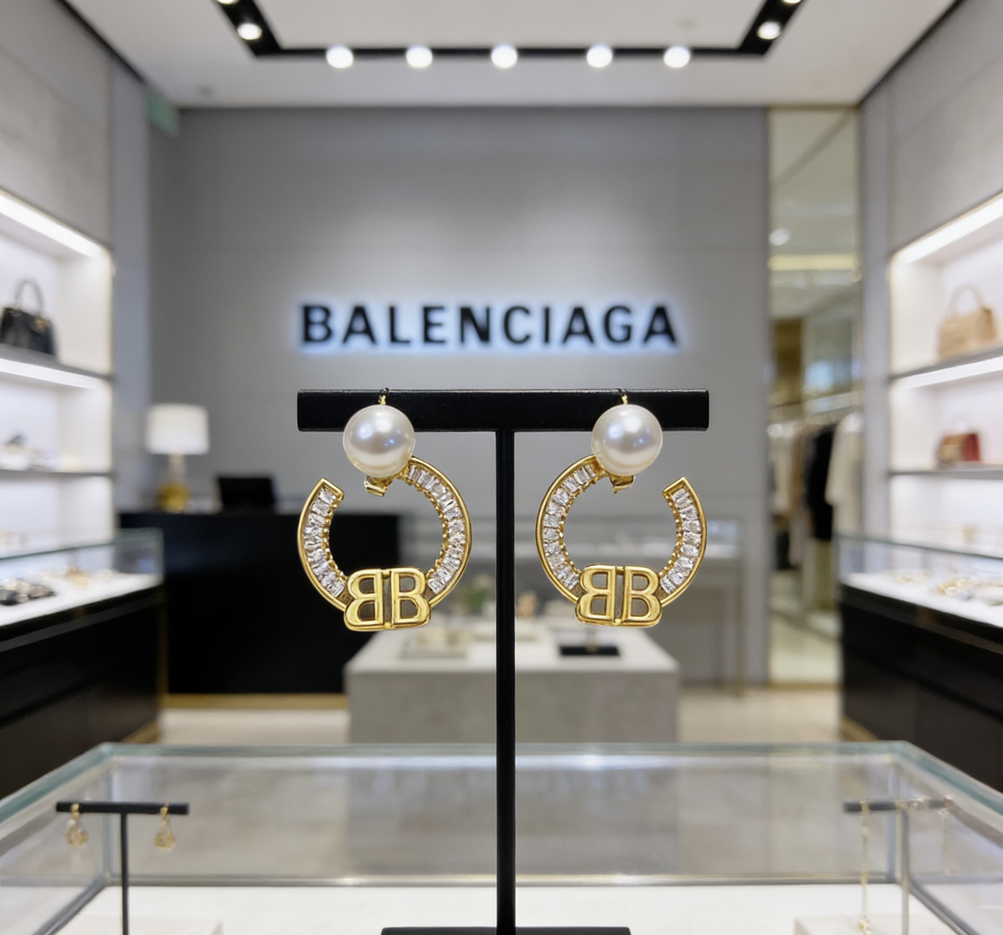 Balenciaga earrings-71