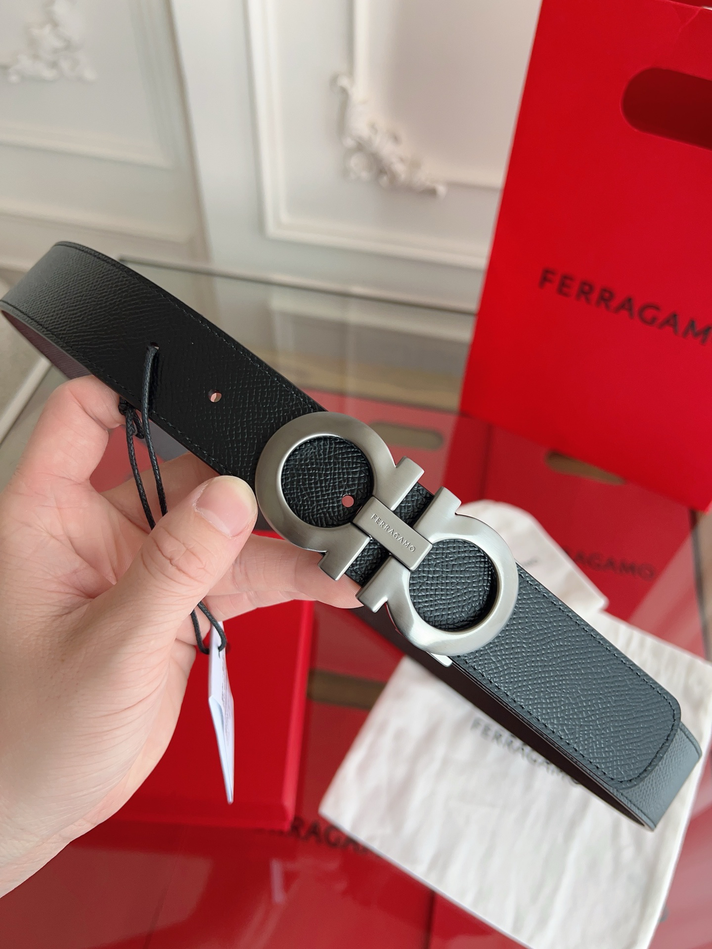 Ferragamo belt-117