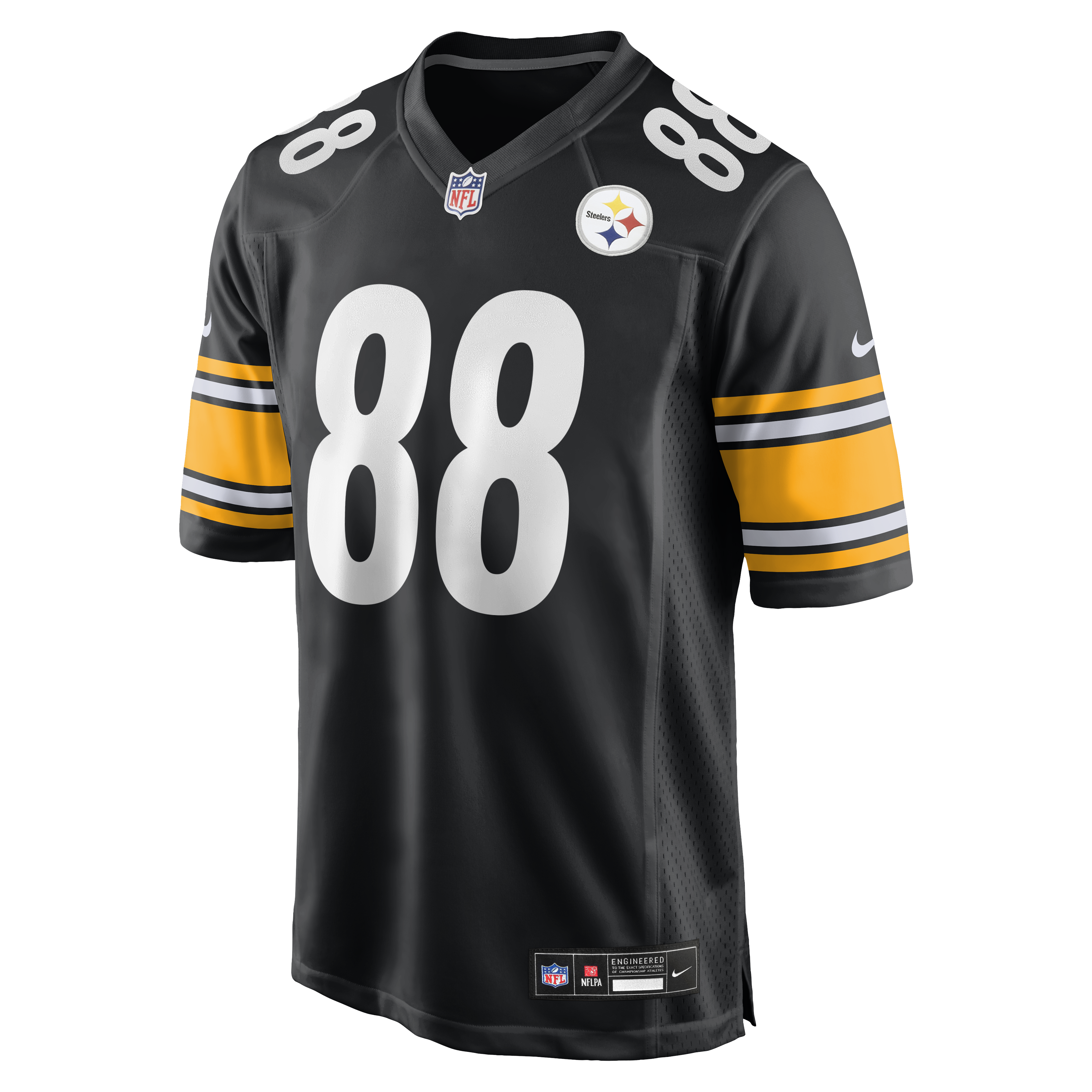 Pat Freiermuth Pittsburgh Steelers Nike Game Jersey - Black