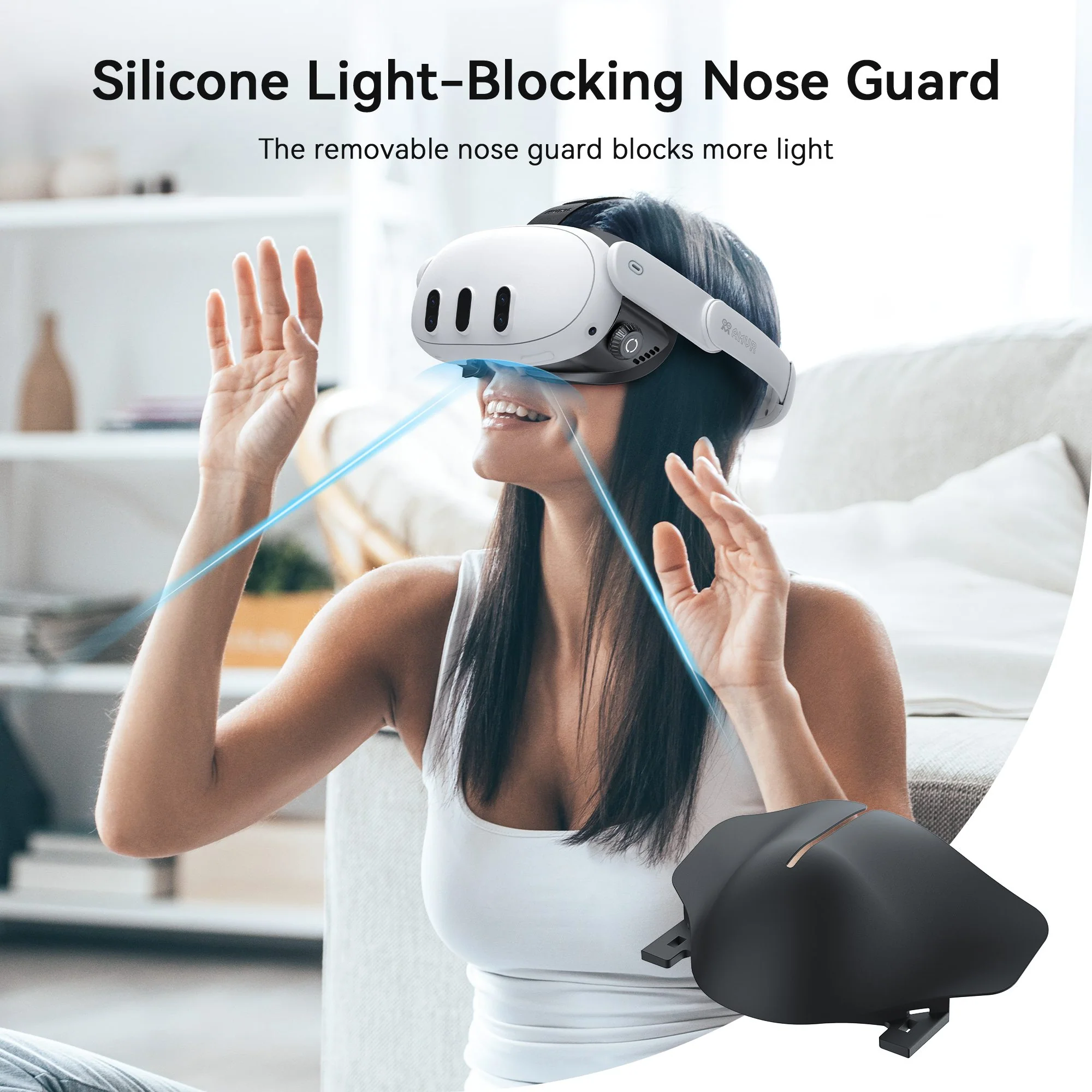 Upgraded Facial Interface for Quest 3