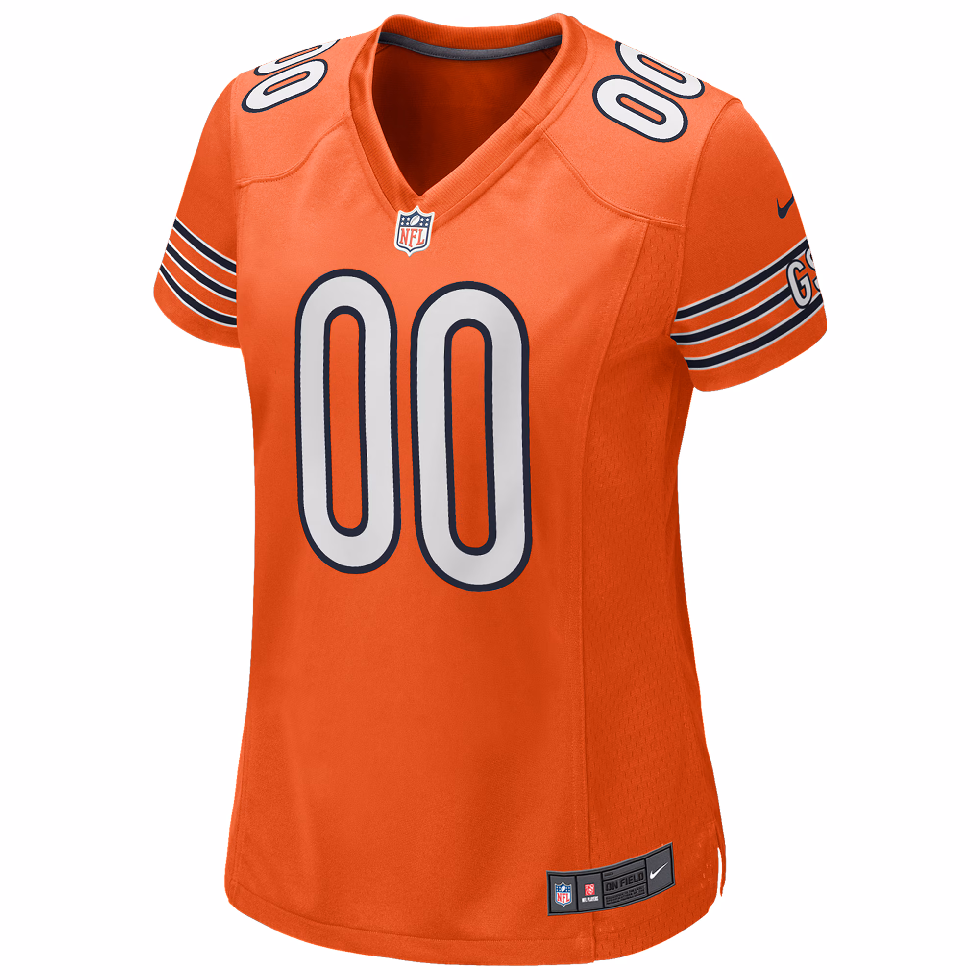 Chicago Bears Nike Women's Alternate Custom Game Jersey - Orange