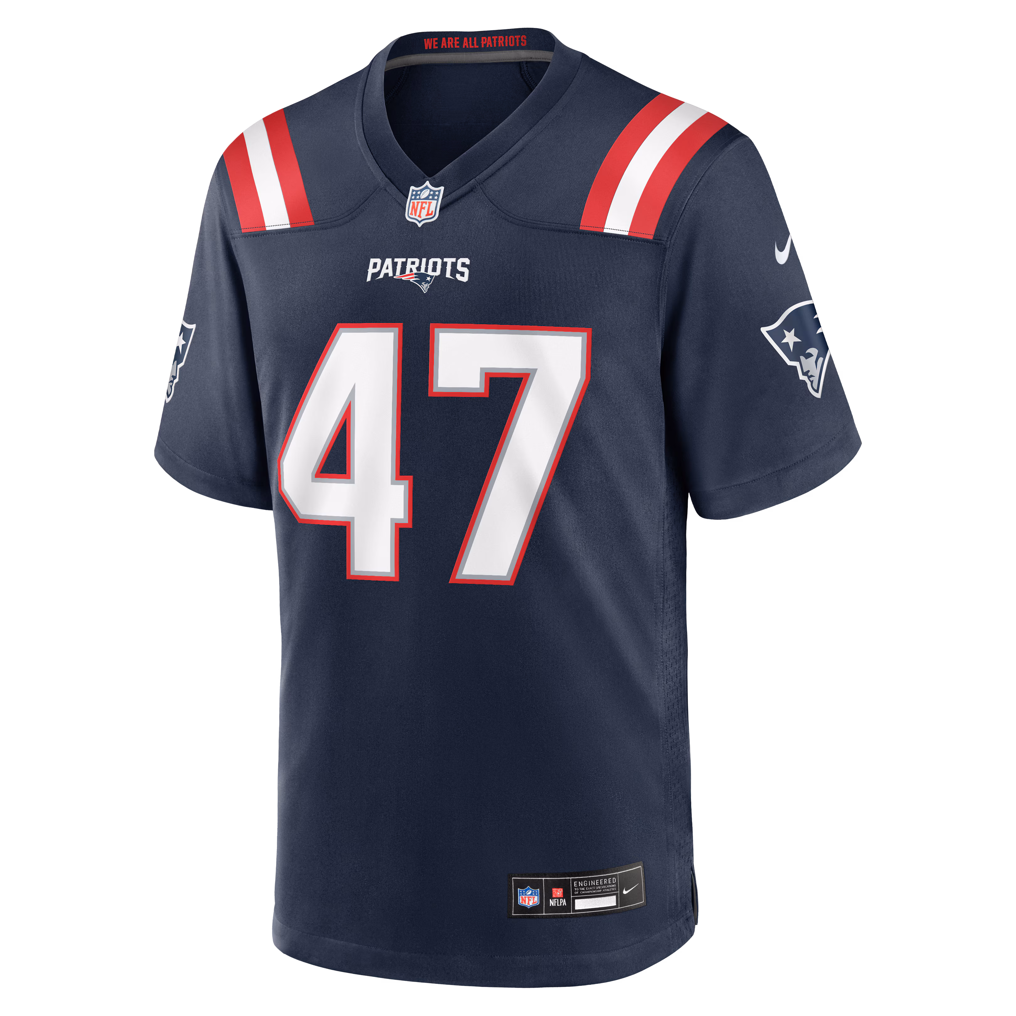 Julian Ashby New England Patriots Nike Team Game Jersey -  Navy