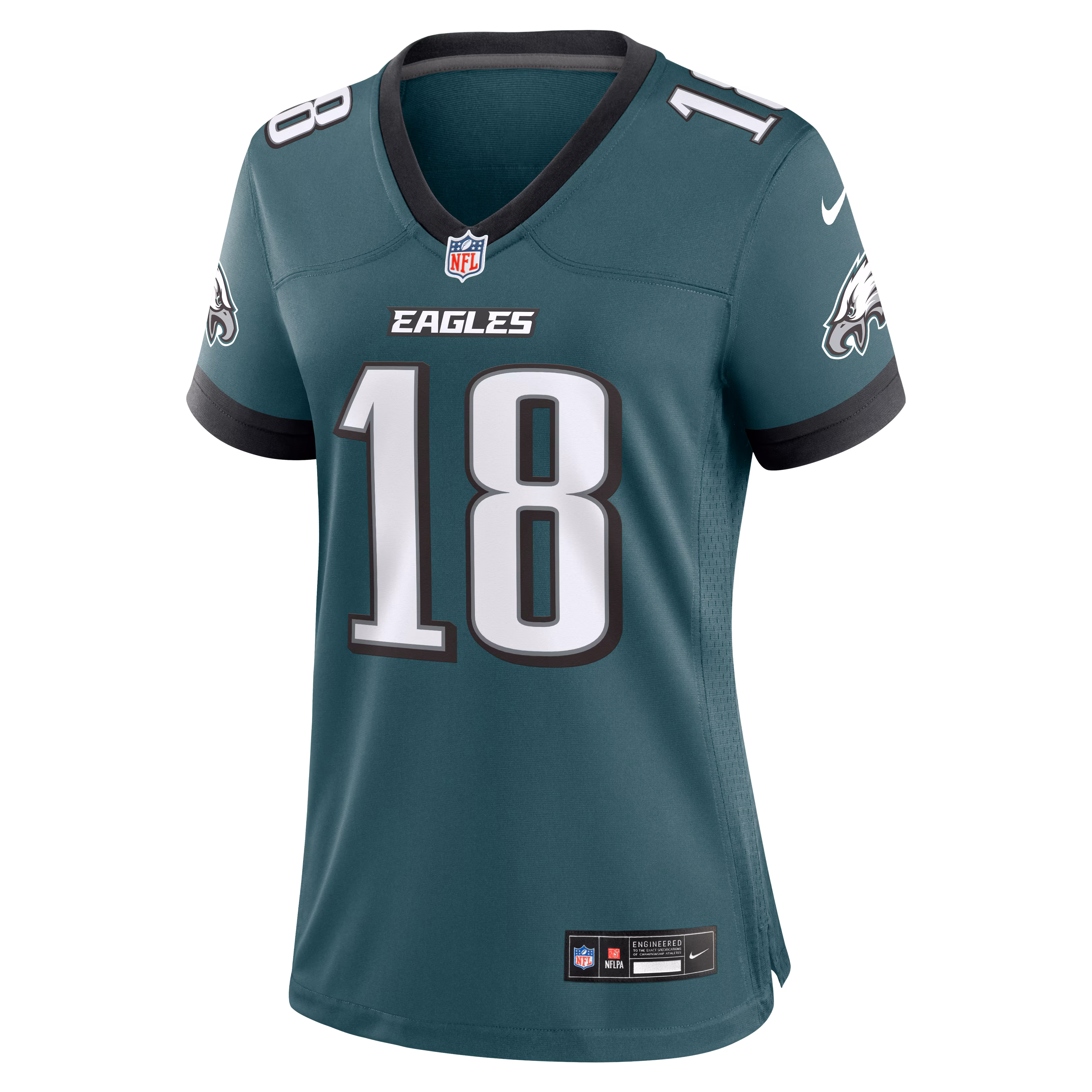 Britain Covey Philadelphia Eagles Nike Women's Team Game Jersey -  Midnight Green