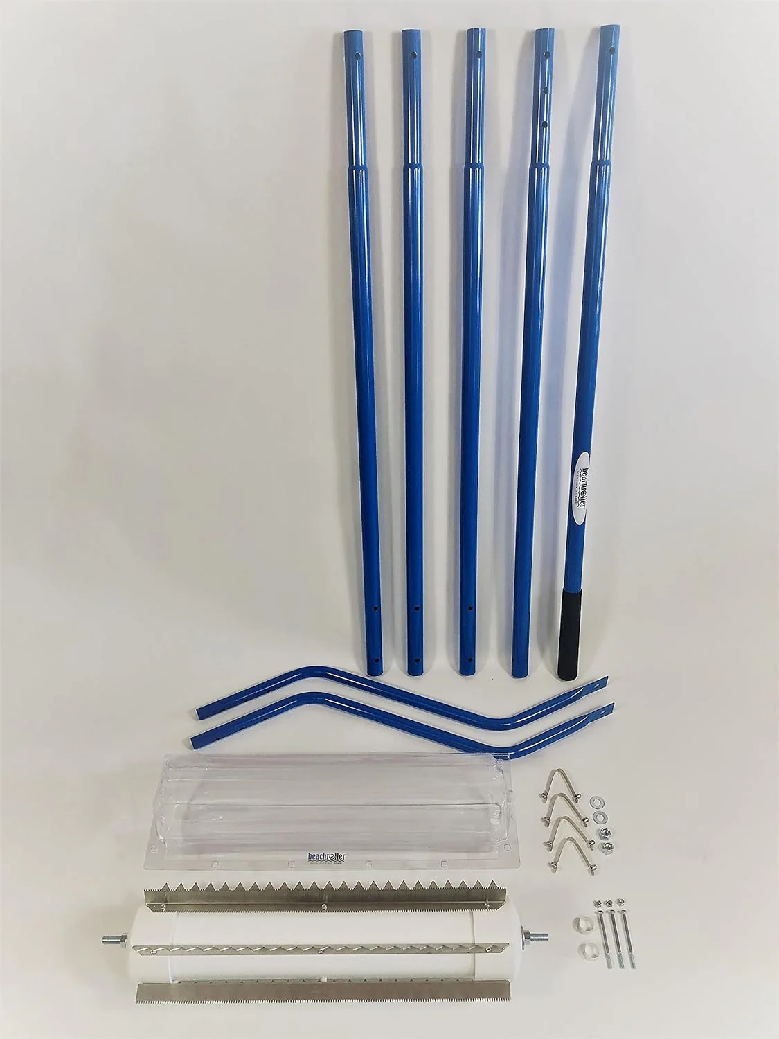 Weeds Muck Silt Gone! Lake Weed Removal Tool. Long Reach 20ft Handle System with Stainless Steel Blades.