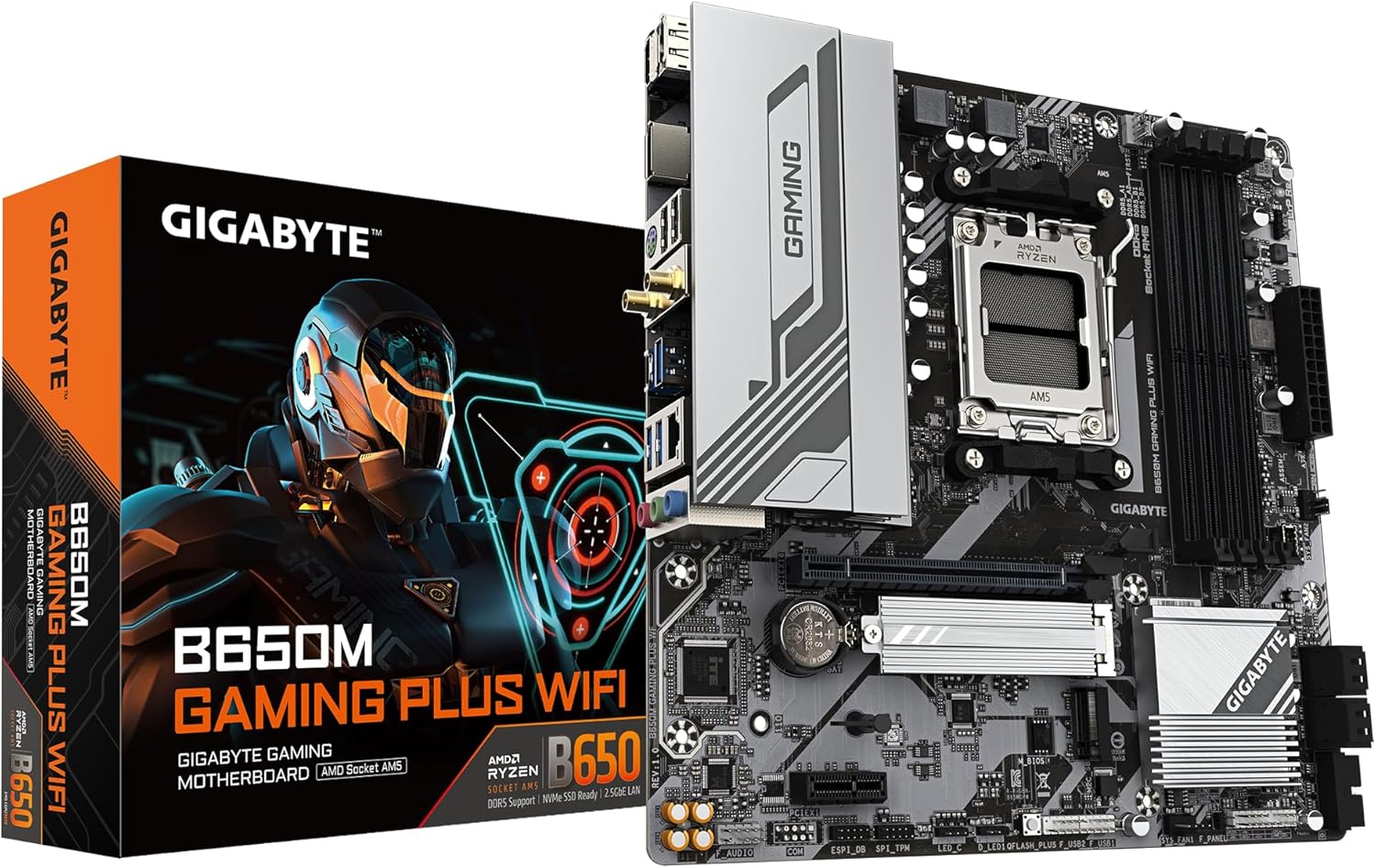Gigabyte GA-B650M Gaming Plus WF (AM5) (D)