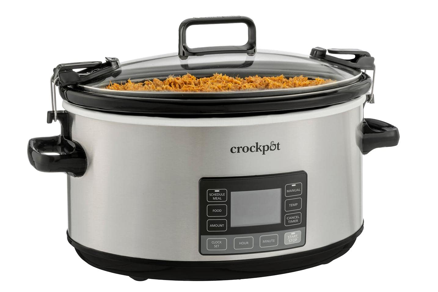 CROCK-POT 7-Quart Portable Programmable Slow Cooker with Timer