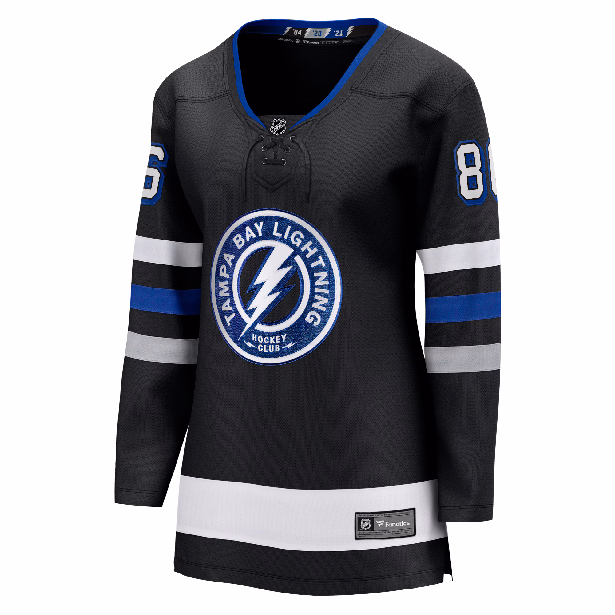Nikita Kucherov Tampa Bay Lightning Fanatics Women's  Breakaway Jersey - Black