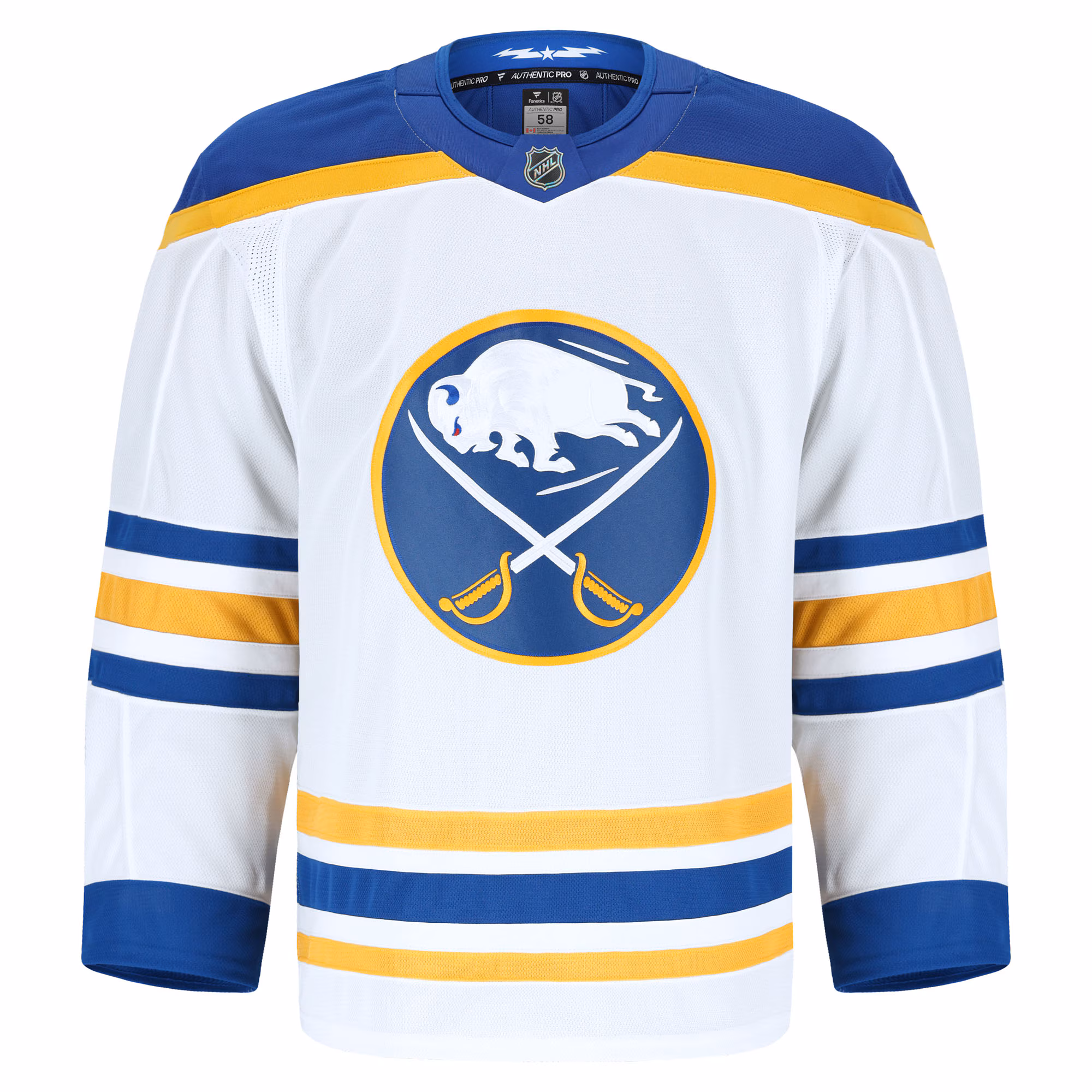 Buffalo Sabres Fanatics Away Authentic Pro Jersey - White