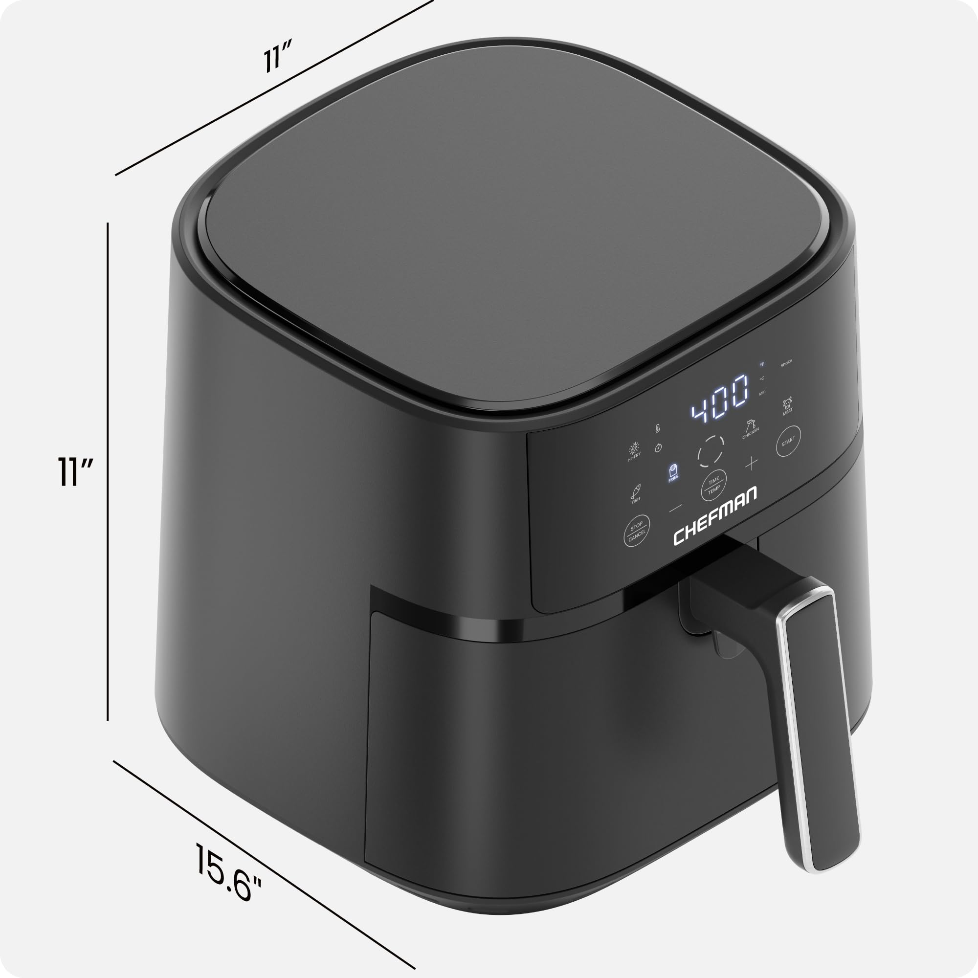 CHEFMAN Air Fryer 6 QT Compact with Hi-Fry Technology