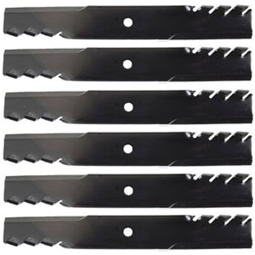 (6 Pack) Premium Replacement Mulching Lawn Mower Deck Blade fits Oregon 94-055 96-319 96-335 96-740 90-724