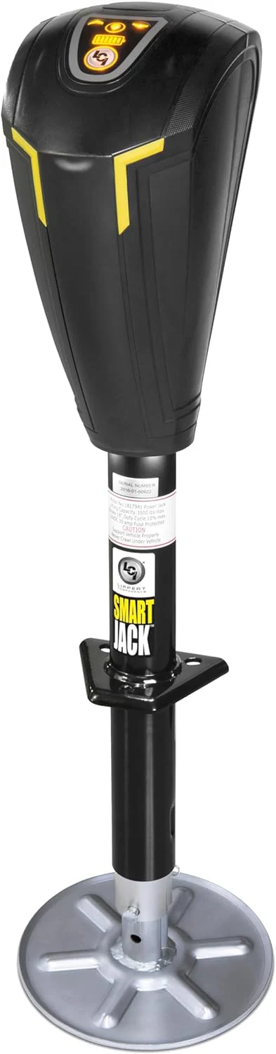 Touch Automatic Power Electric Trailer A-Frame Tongue, 3,500 lbs. Auto-Hitch Memory, Integrated LED Lights, Backlit Controls, Battery Indicator, Quiet - 643589