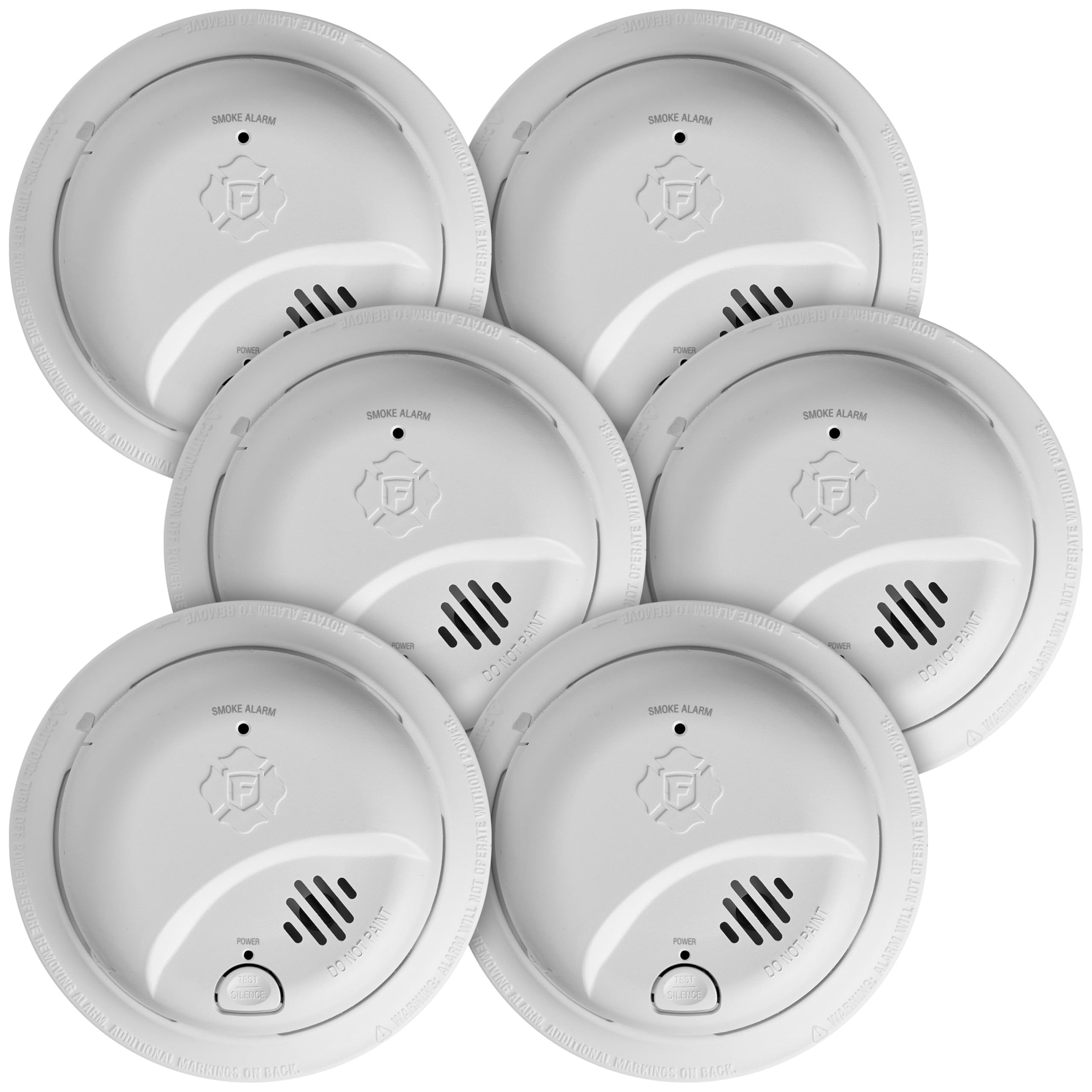 FIRST ALERT SMI100-AC Hardwire Smoke Alarm with Battery Backup