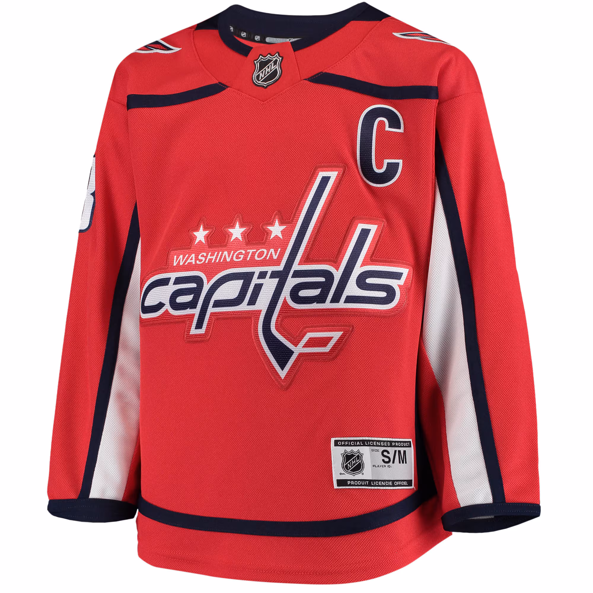 Alexander Ovechkin Washington Capitals Youth Home Premier Player Jersey - Red