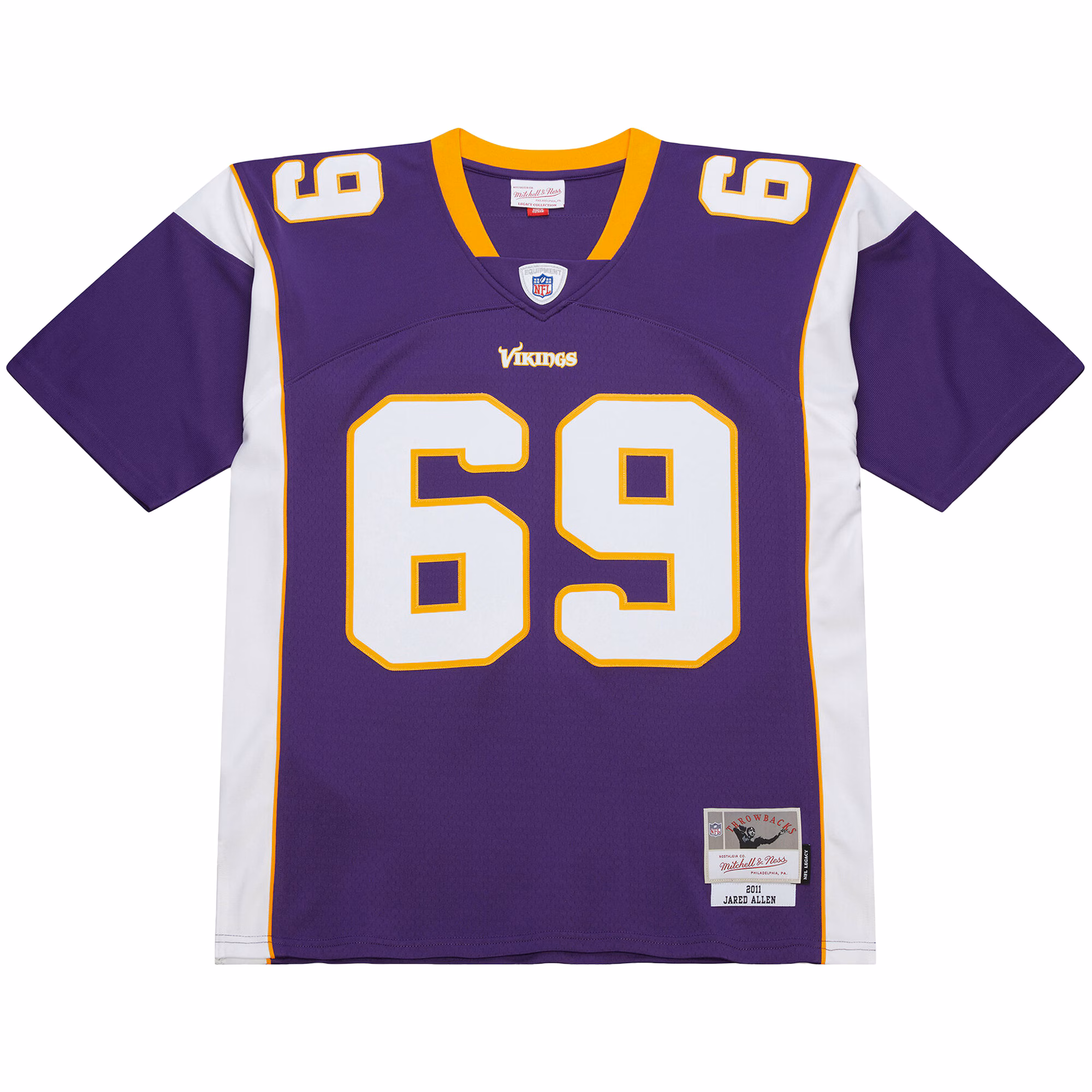 Jared Allen Minnesota Vikings Mitchell & Ness 2011 Legacy Replica Jersey - Purple