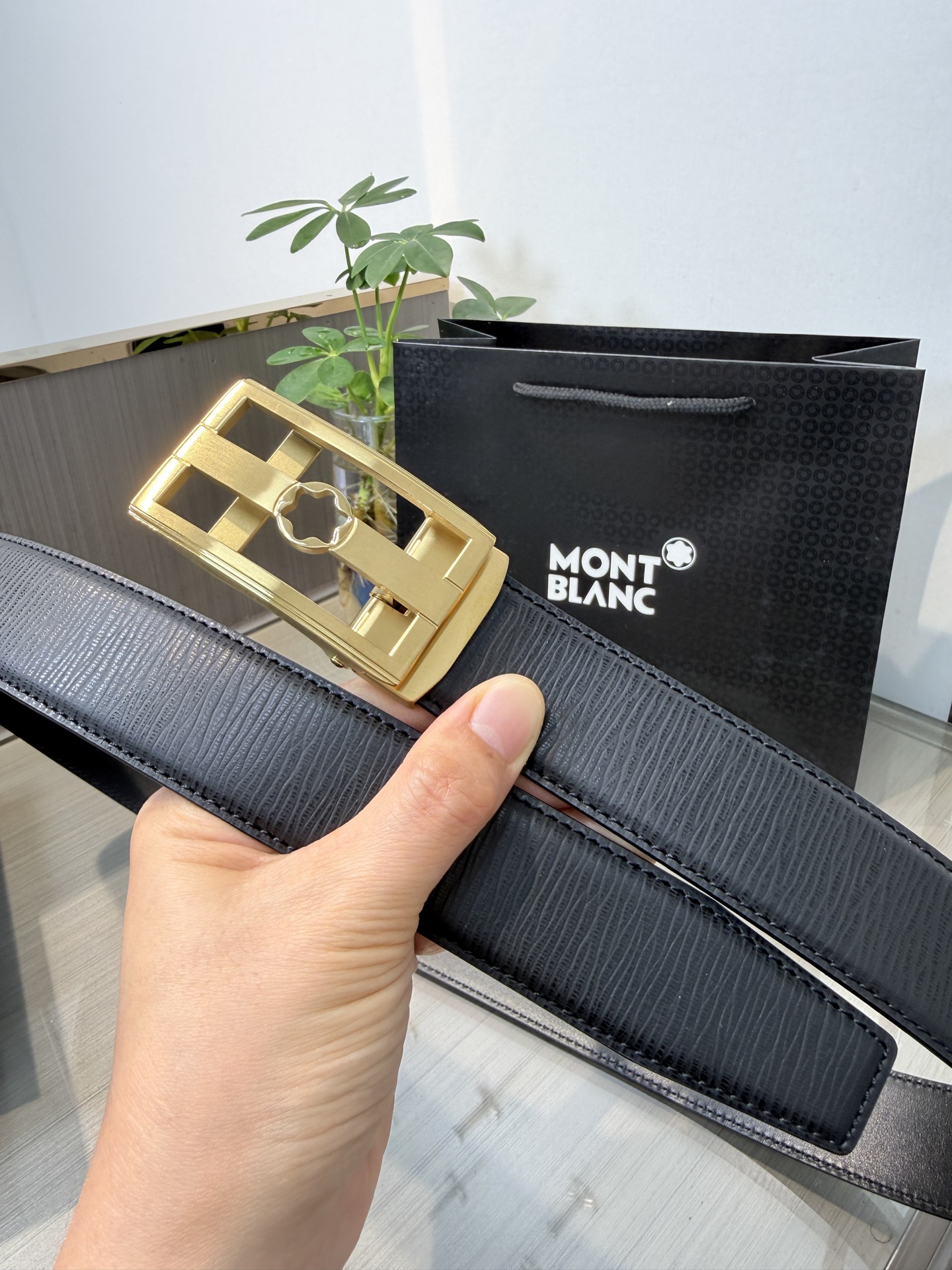 Montblanc belt-95