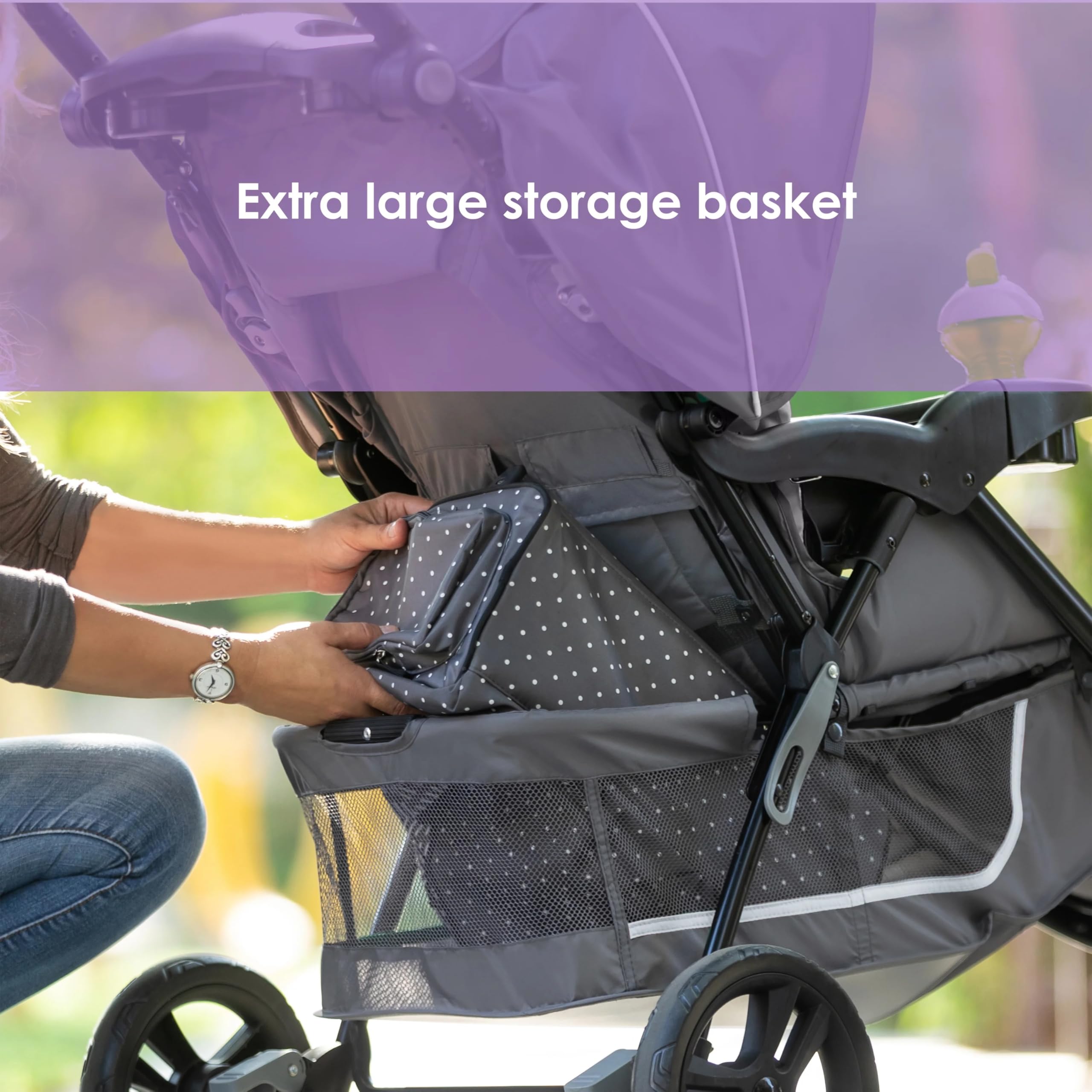 BABY TREND EZ Ride Travel System Stroller & EZ-Lift Car Seat
