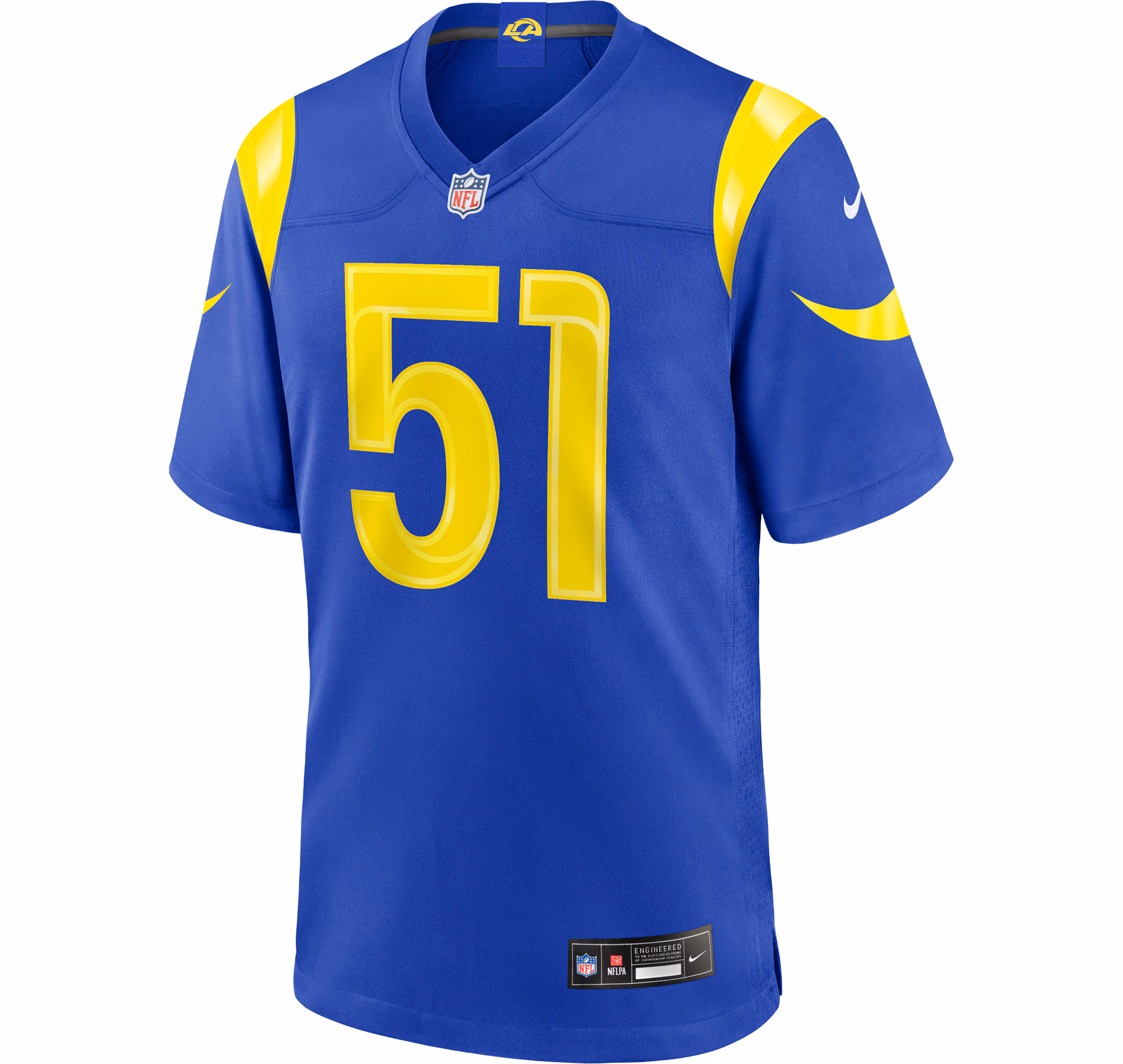Eddie Walls III Los Angeles Rams Nike Game Jersey - Royal