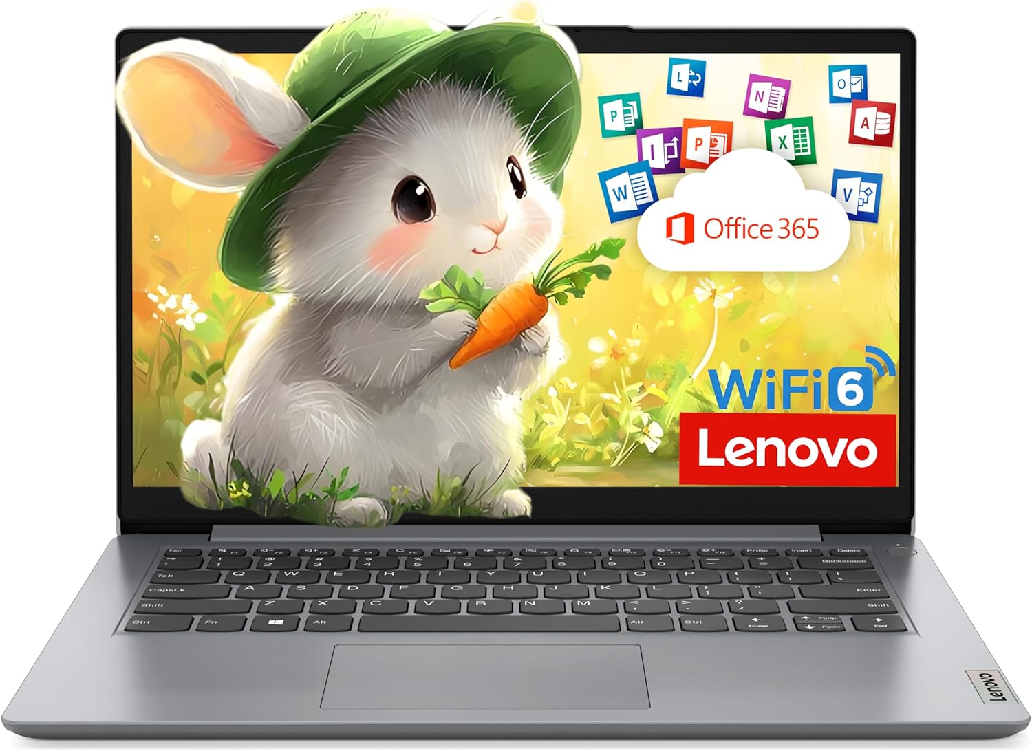 Lenovo Laptop Computer for Home and Office with Office 365, 14