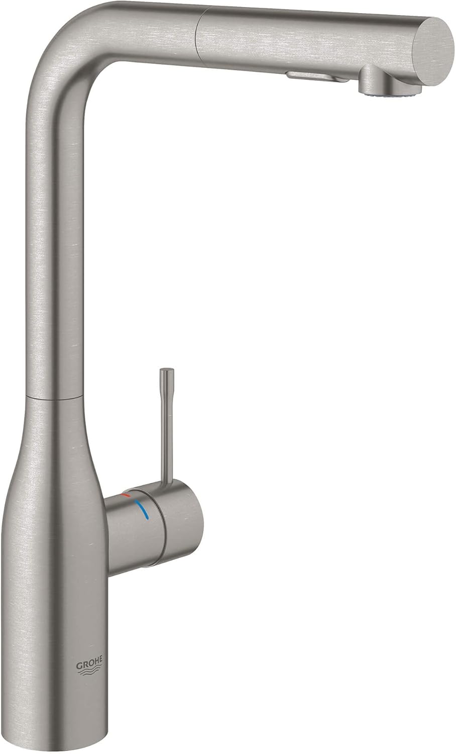 GROHE 30271DC0 Essence Dual Spray Pull-Out Kitchen Faucet Supersteel (Stainless Steel)