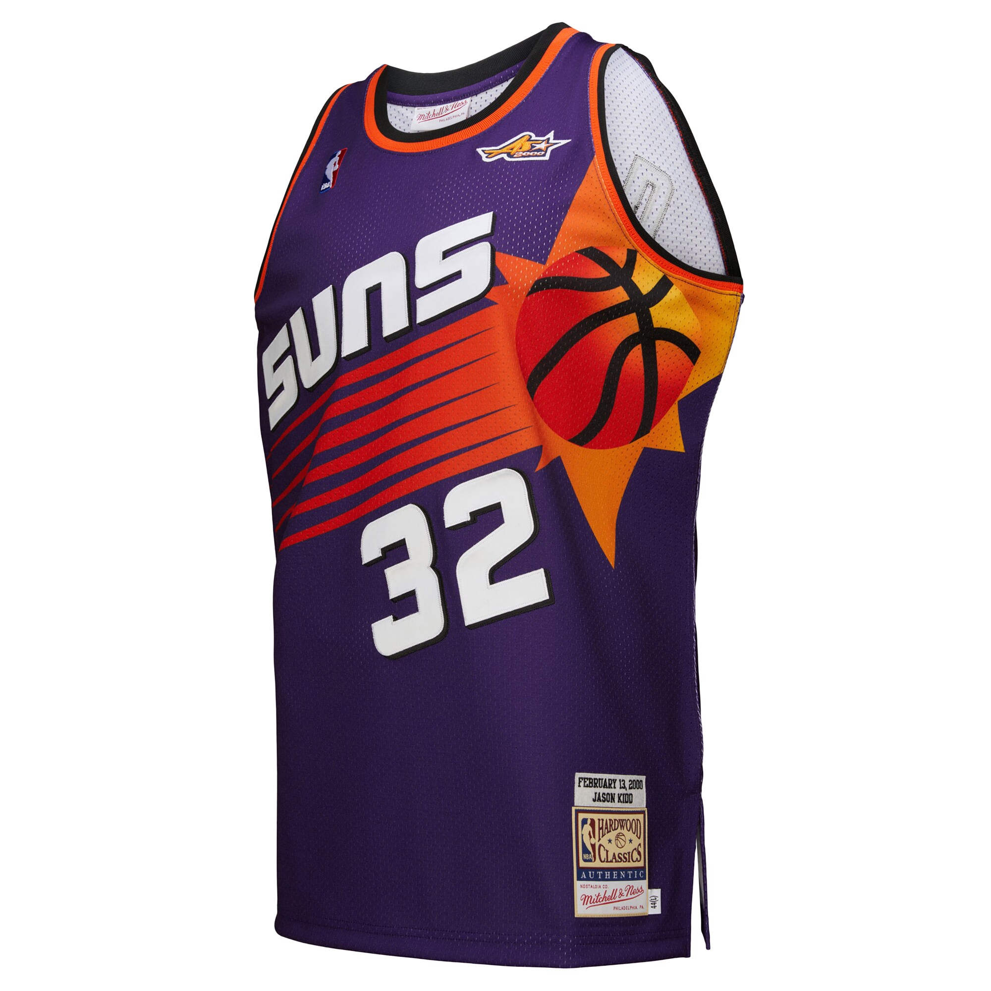 Jason Kidd Phoenix Suns Mitchell & Ness 2000 NBA All-Star Game Authentic Jersey - Purple