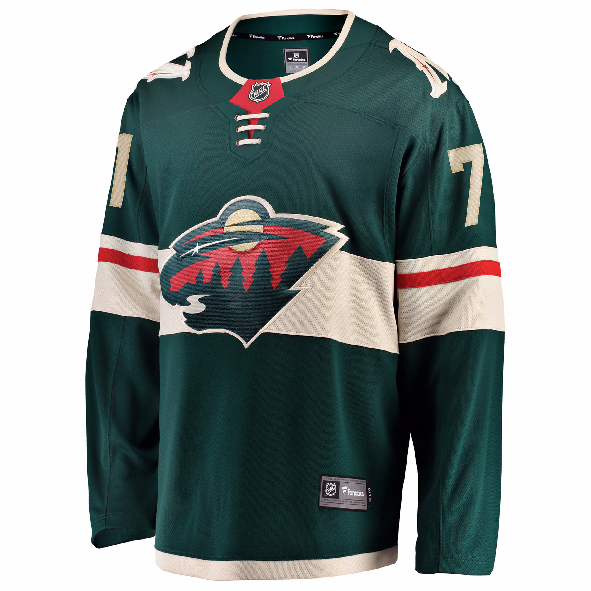 Nick Foligno Minnesota Wild Fanatics Home Breakaway Jersey - Green