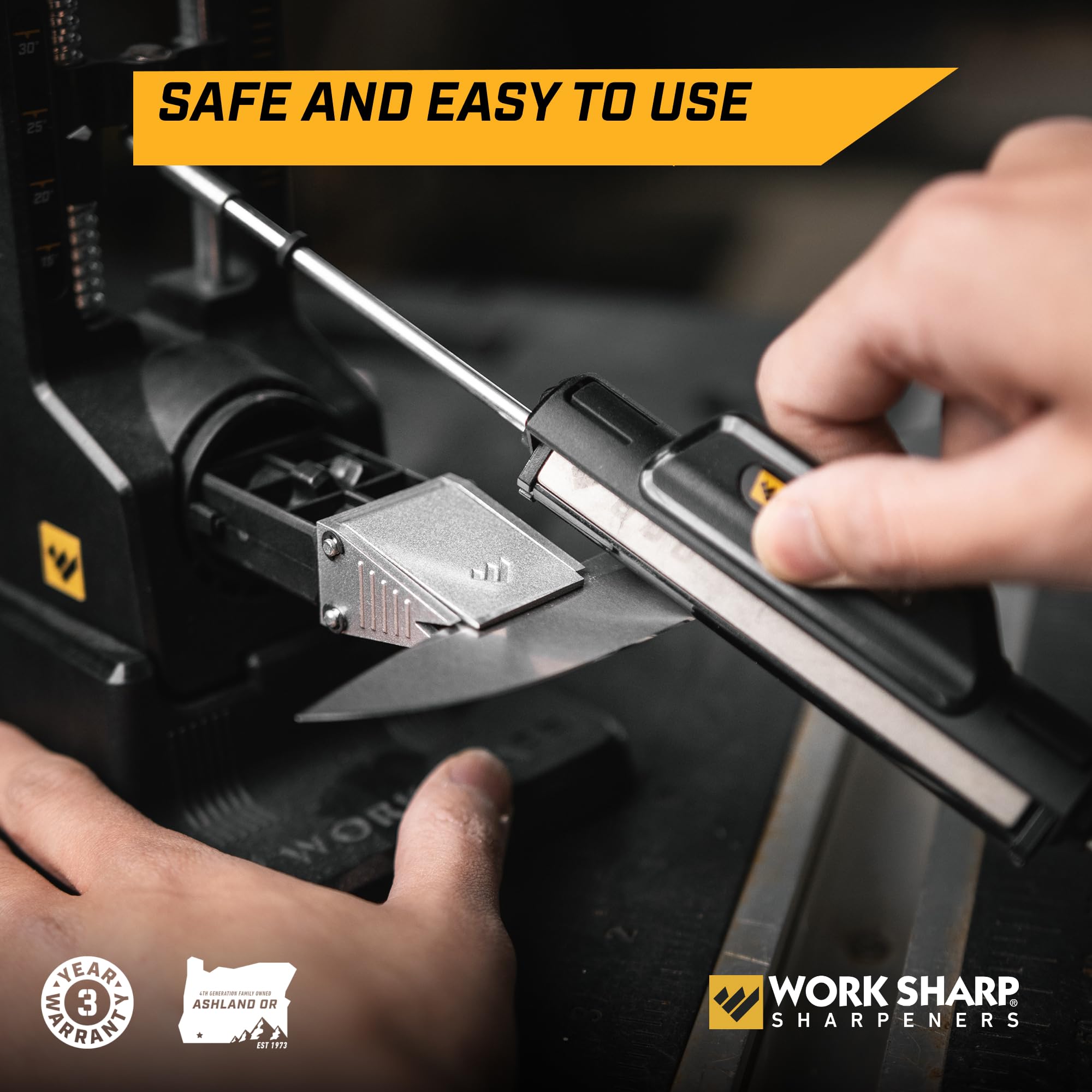 WORK SHARP Precision Adjust Elite Knife Sharpener - Adjustable System