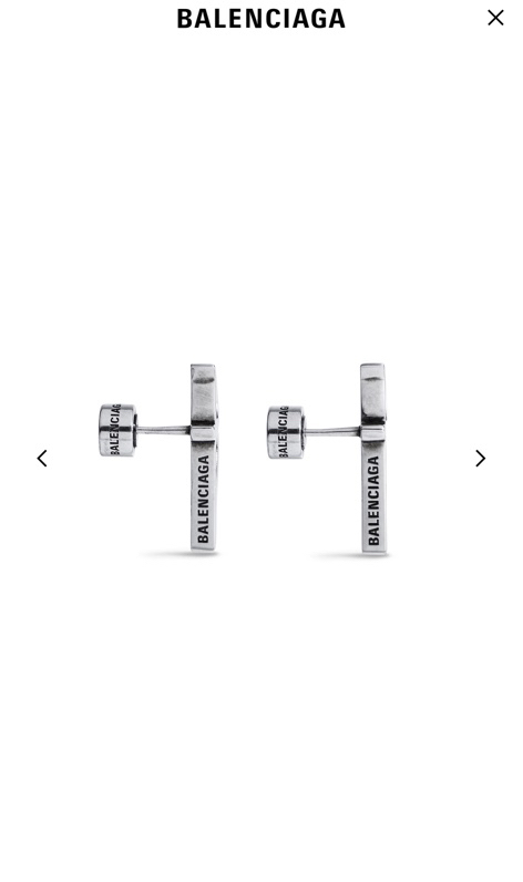 Balenciaga earrings-7