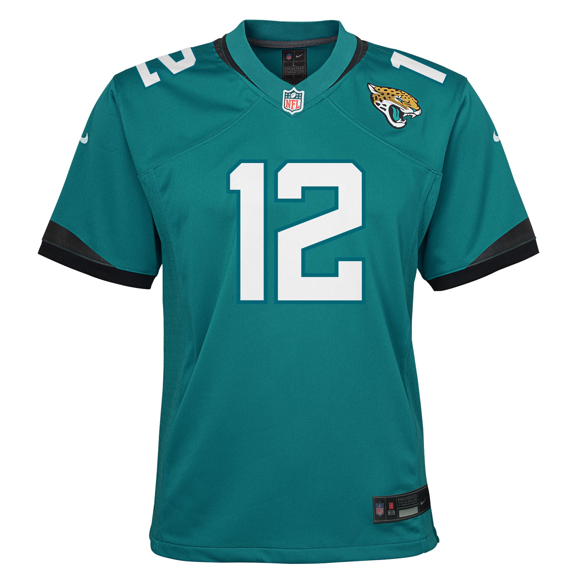 Travis Hunter Jacksonville Jaguars Nike Youth Team Game Jersey - Teal