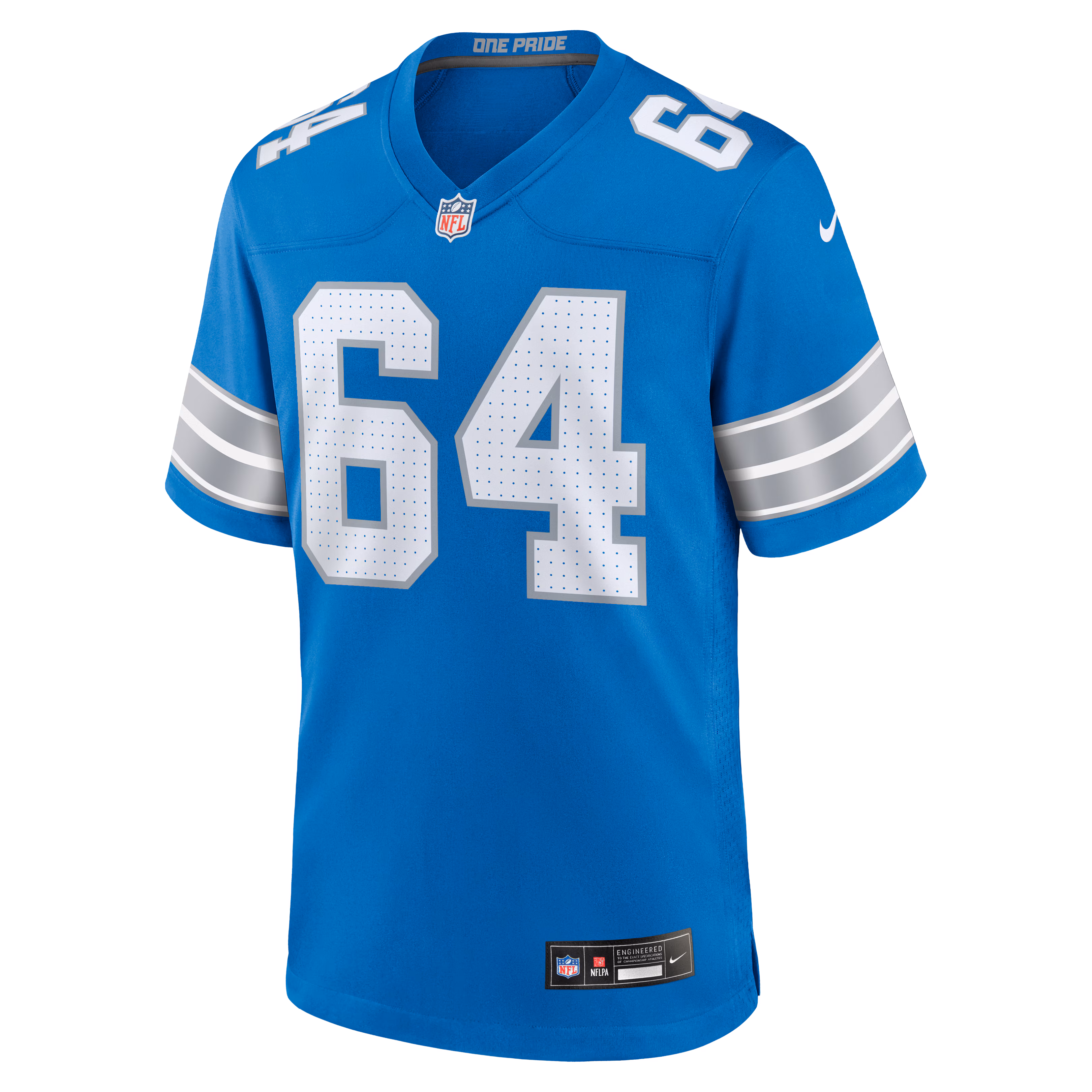 Cade Mays Detroit Lions Nike Team Game Jersey -  Blue