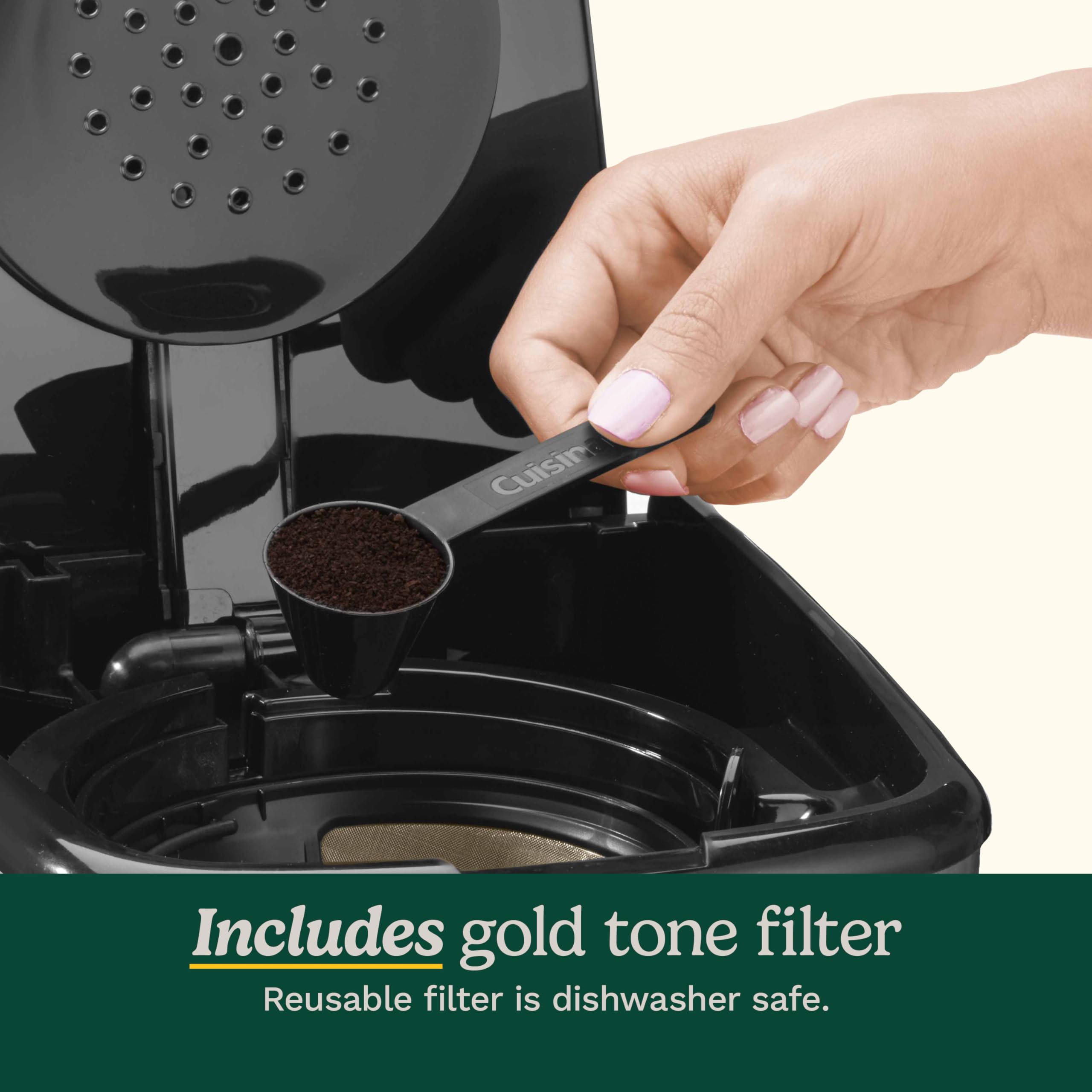 CUISINART 14-Cup Programmable Coffee Maker with Brew Strength