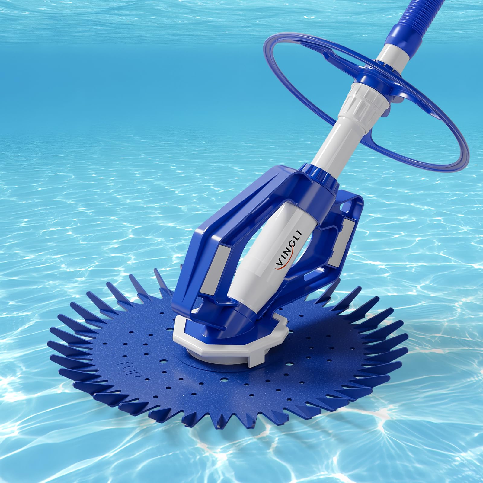 VINGLI Automatic Pool Vacuum Cleaner with 33FT Hose