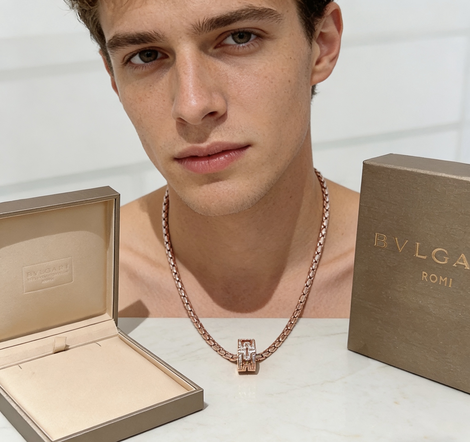 Bottega Veneta necklace-16