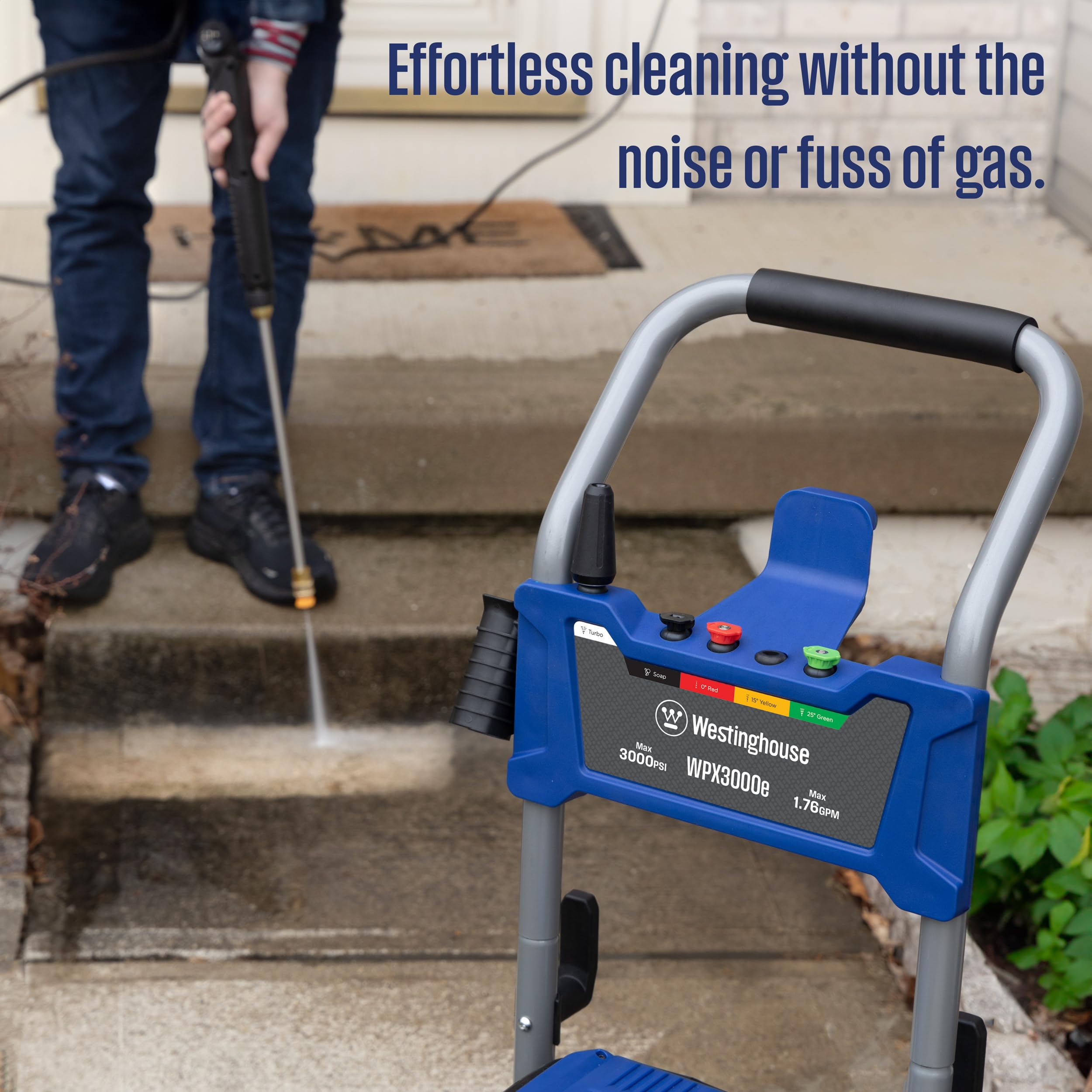 WESTINGHOUSE WPX3000e Electric Pressure Washer - 3000 PSI, 1.76 GPM