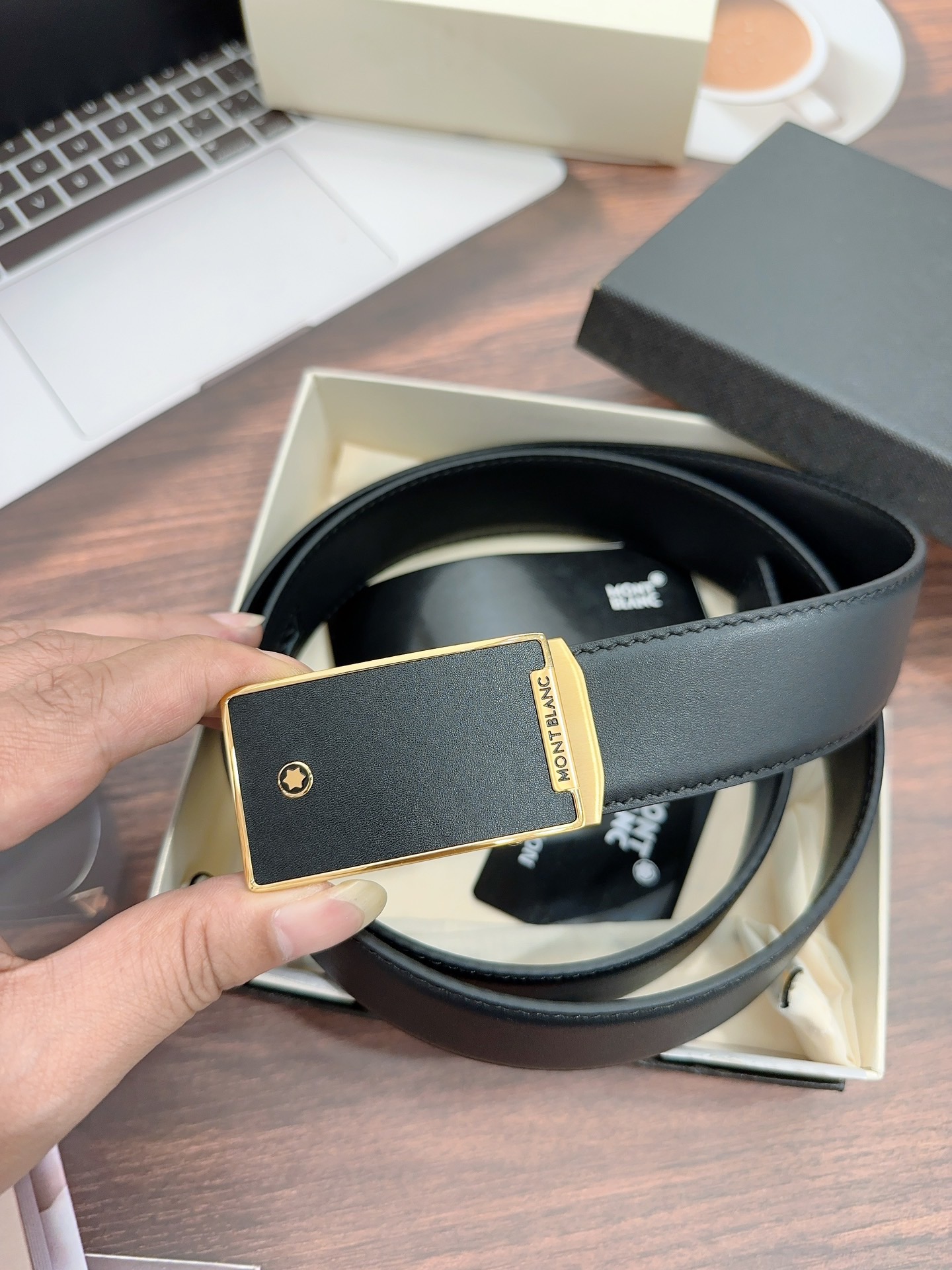 Montblanc belt-62