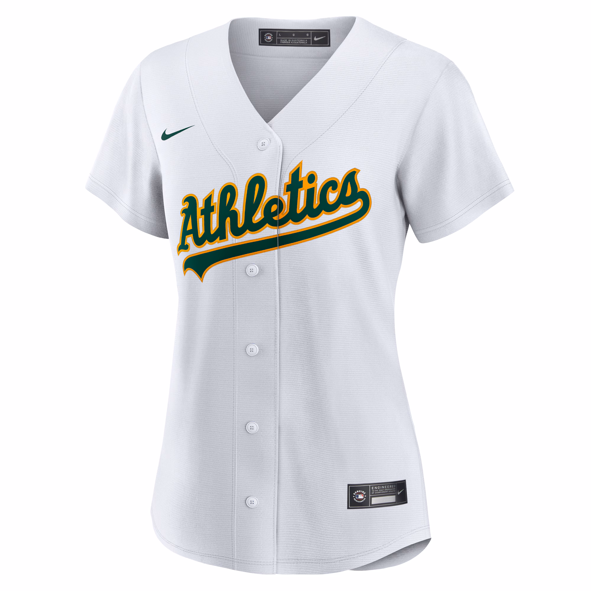 Shea Langeliers Athletics Nike Women's Home Replica Jersey - White
