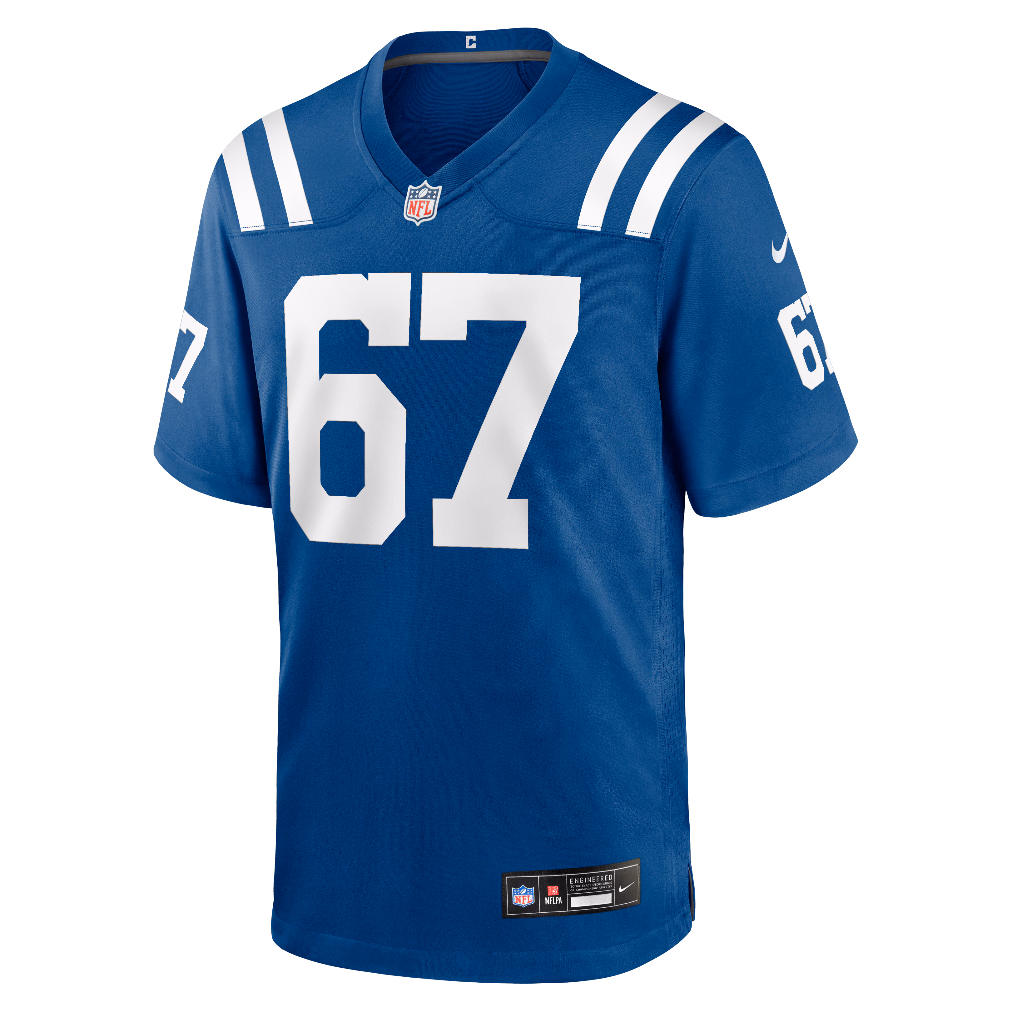Luke Tenuta Indianapolis Colts Nike Team Game Jersey -  Royal