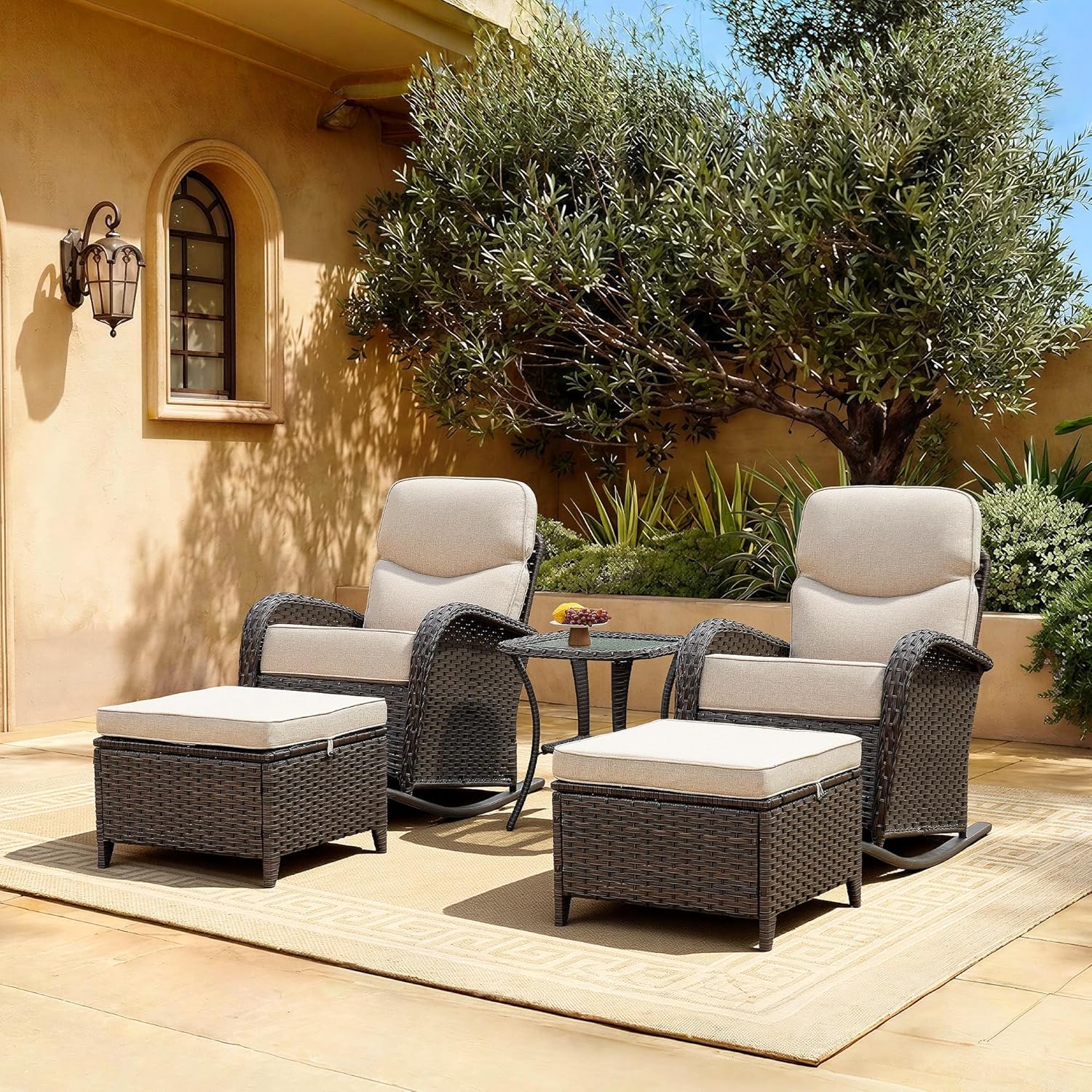 Luxury Patio Furniture Set with 6