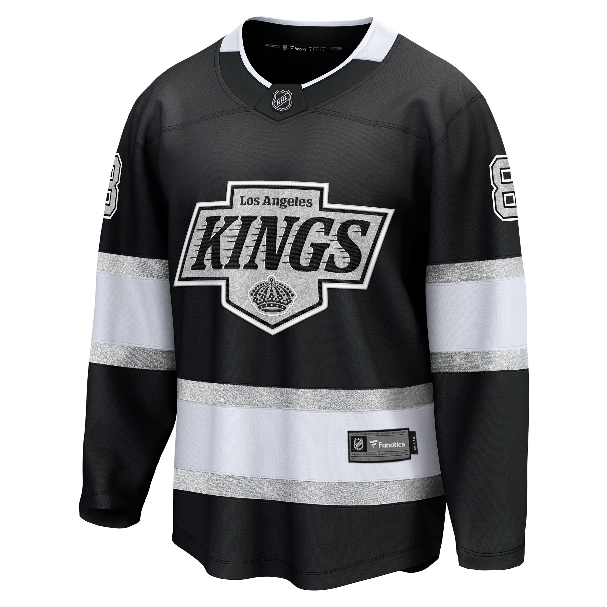 Drew Doughty Los Angeles Kings Fanatics Home Premier Breakaway Player Jersey - Black