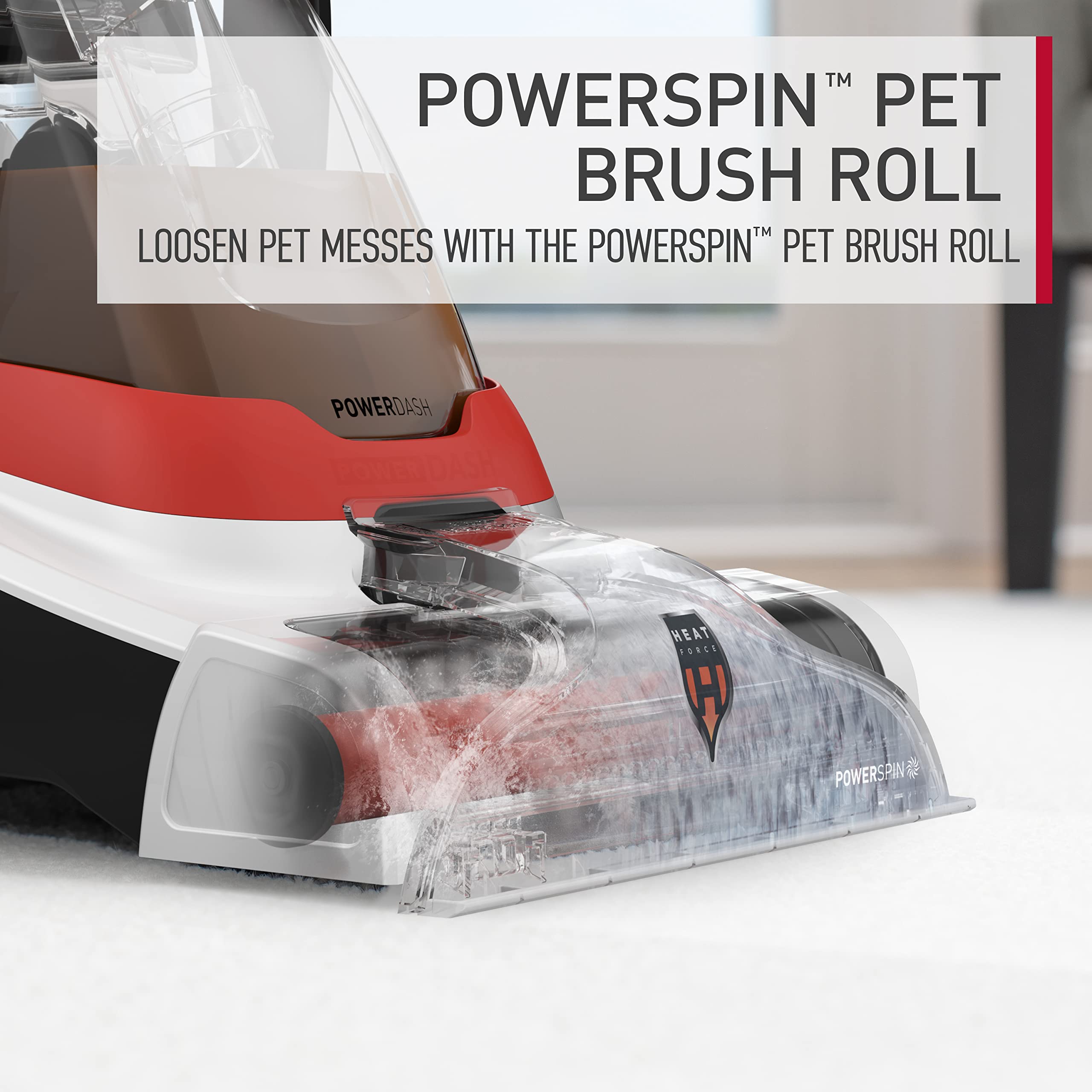 HOOVER PowerDash Pet+ Compact Carpet Cleaner Machine