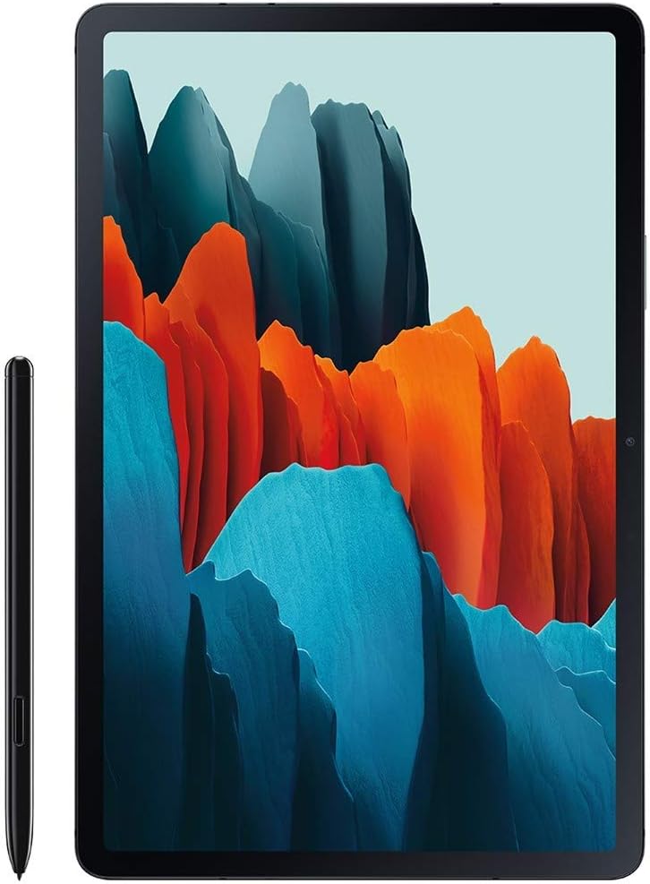 Samsung Galaxy Tab S7 11-inch, 128GB, with S-Pen - Mystic Black (Renewed)