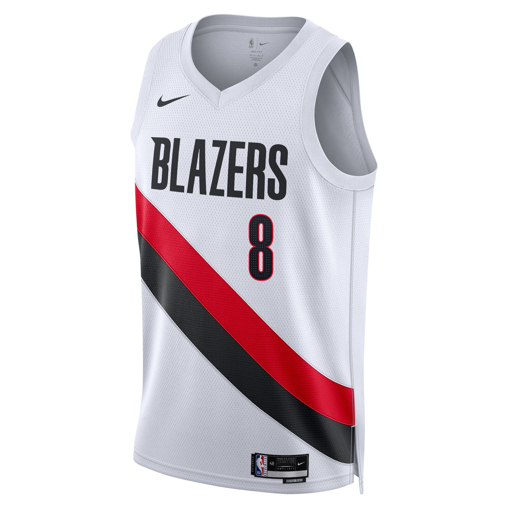 Deni Avdija Portland Trail Blazers Nike Unisex Swingman Jersey - Association Edition - White