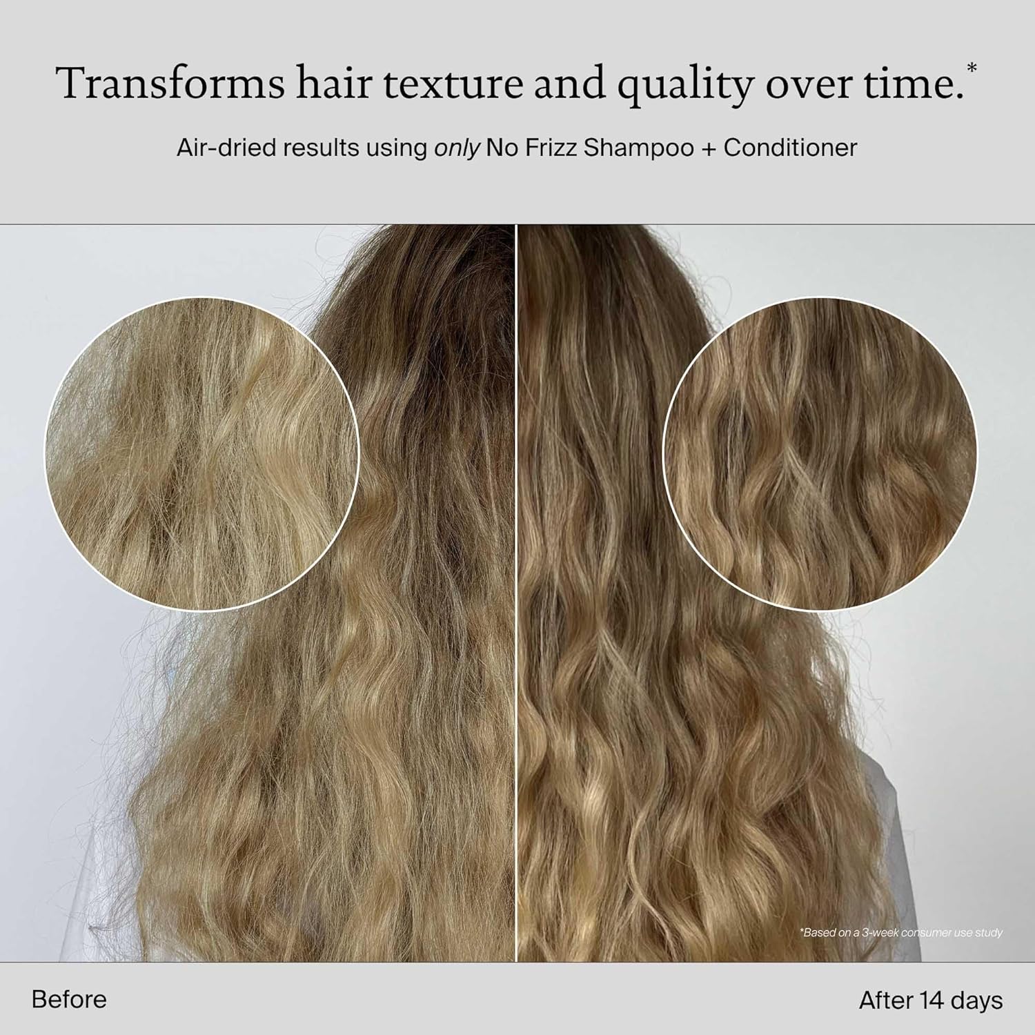 Living Proof No Frizz Shampoo – Controls Frizz, Smoothes, Softens, Protects from Humidity, Gentle for All Hair Types