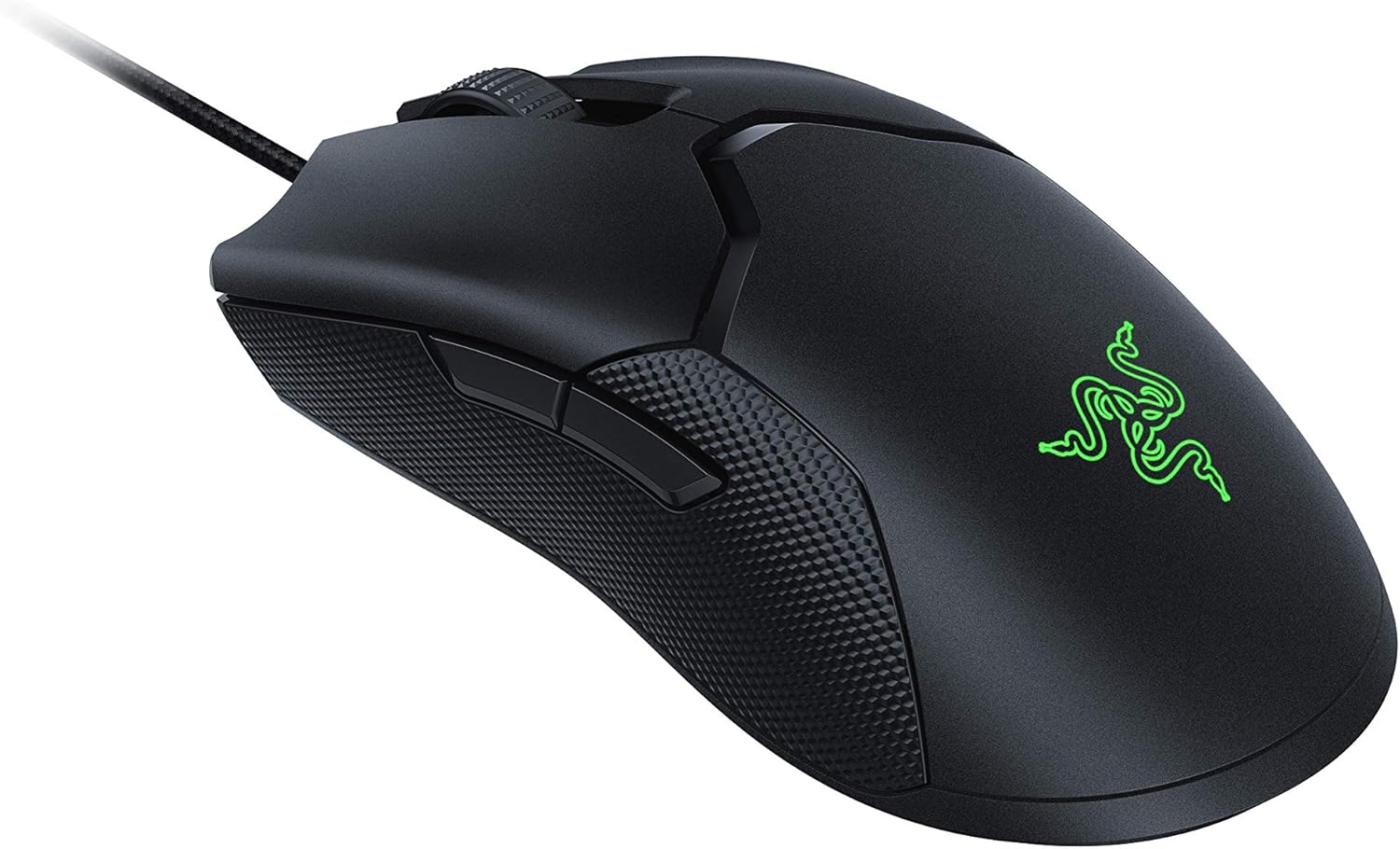 Razer Viper 8K Hz - Ambidextrous E-Sport Gaming Mouse with 8,000 Hz HyperPolling Technology (Optical Focus + Sensor with 20K DPI, Optical Mouse switches, 71g Light) - Black