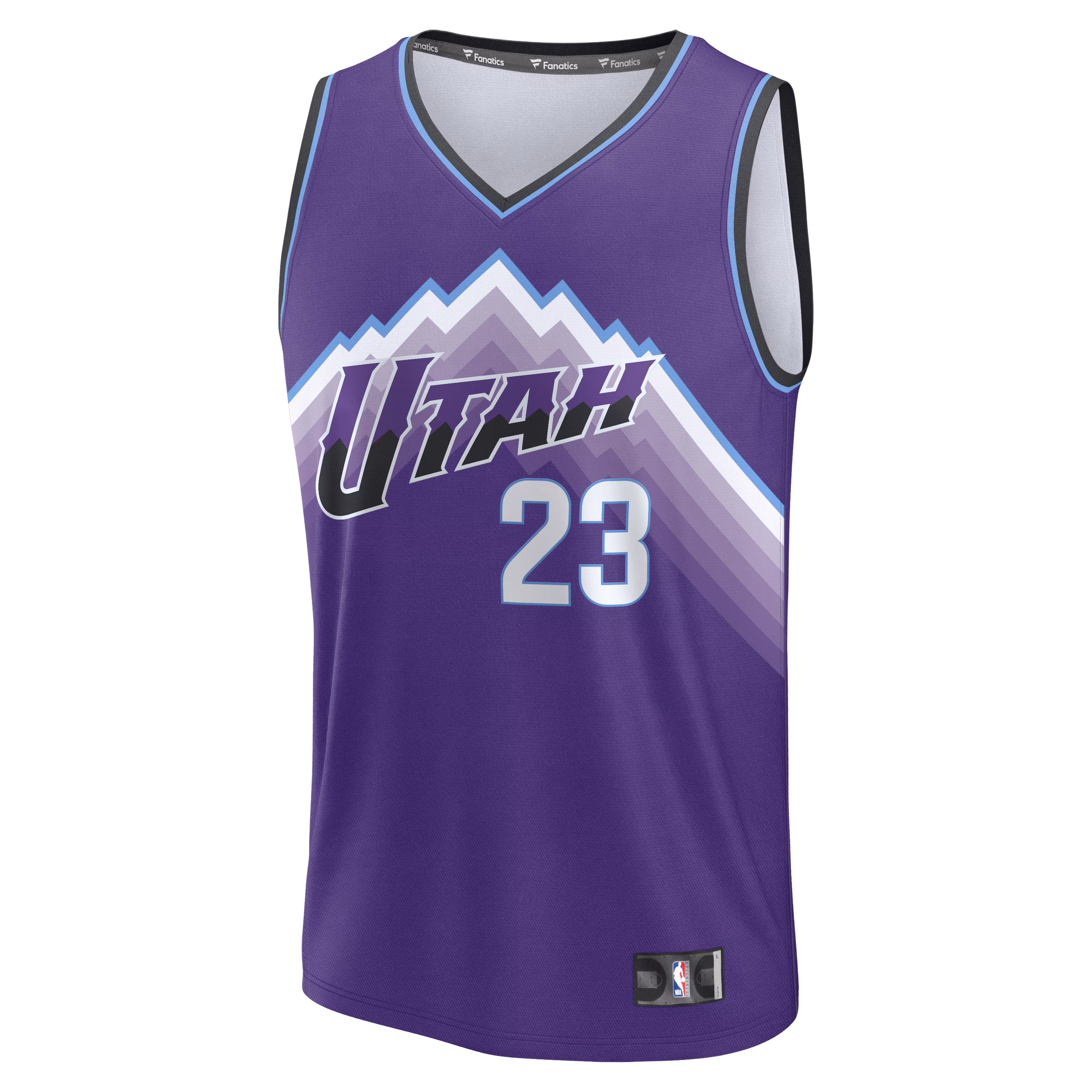 Lauri Markkanen Utah Jazz Fanatics Youth Fast Break Replica Jersey - Icon Edition - Purple