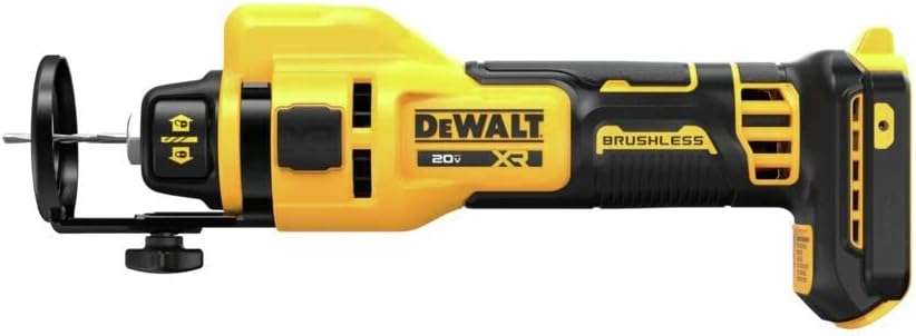DEWALT 20V MAX* XR Brushless Drywall Cut-Out Tool (Tool Only) (DCE555B)