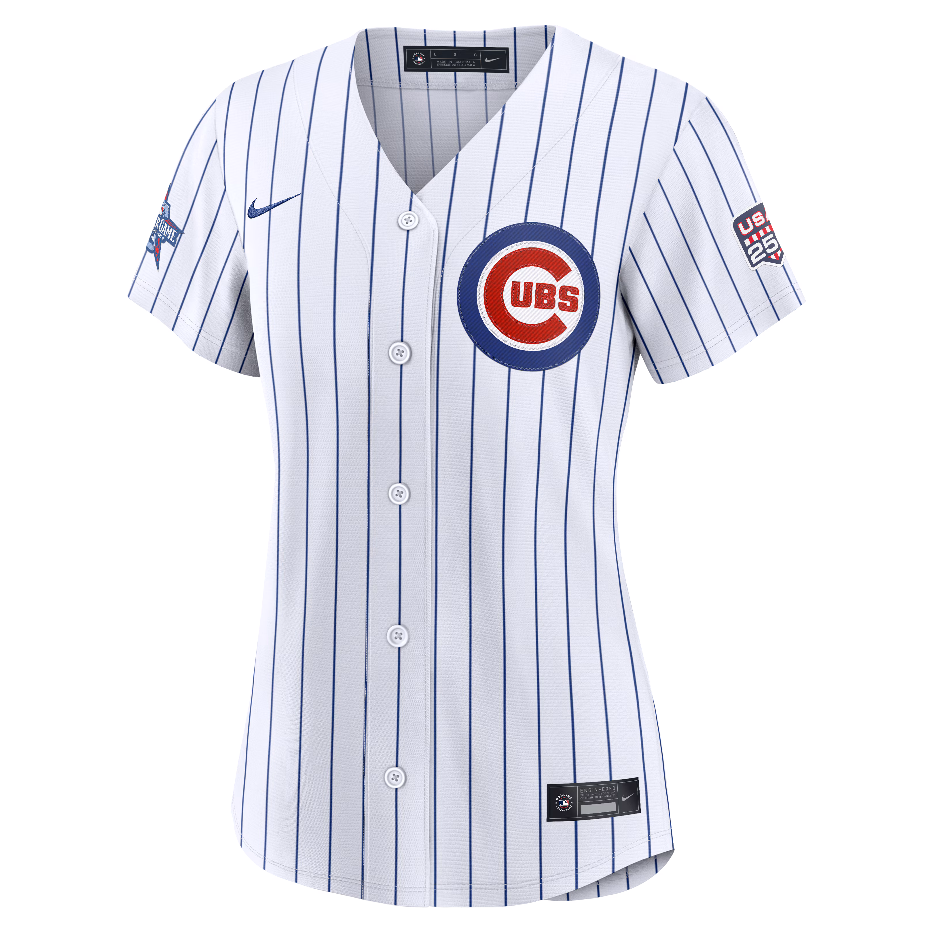 2026 All-Star Edition Stars & Stripes Women's Chicago Cubs Pete Crow-Armstrong Nike White Stadium Jersey