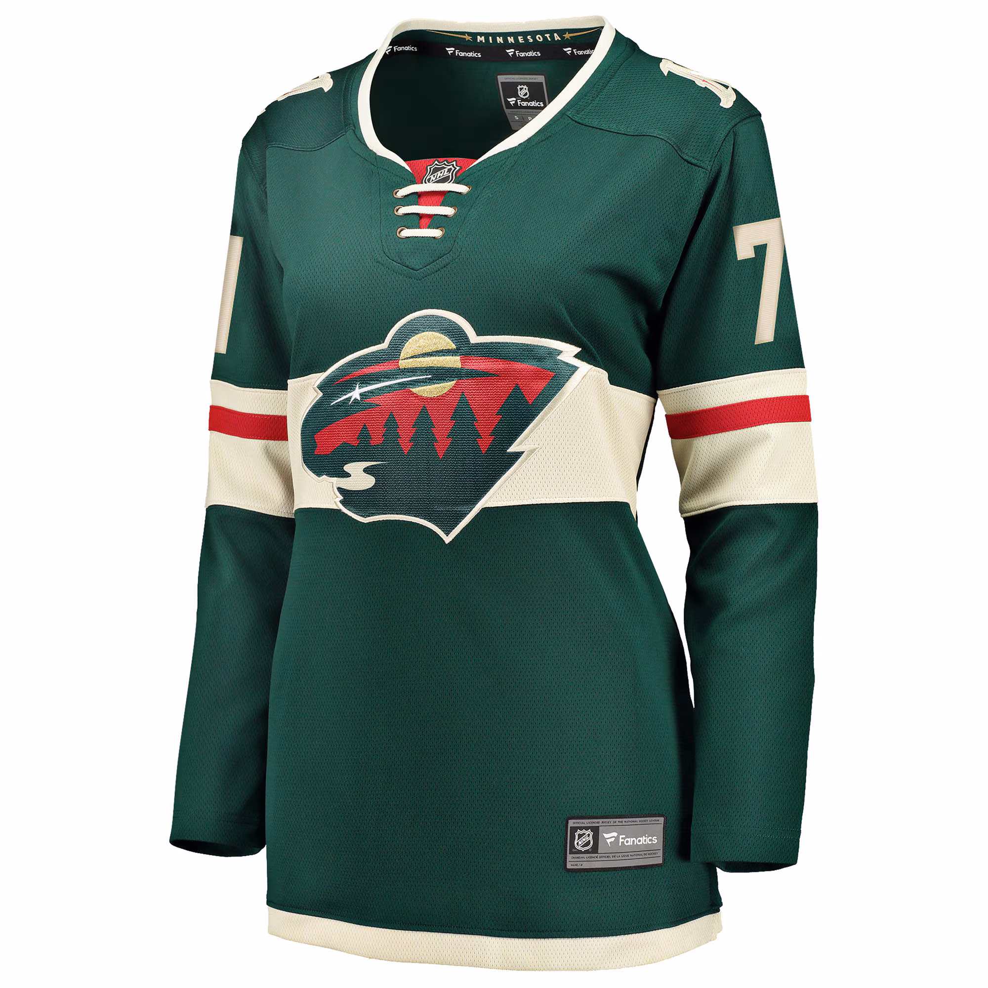 Nick Foligno Minnesota Wild Fanatics Women's Home Breakaway Jersey - Green