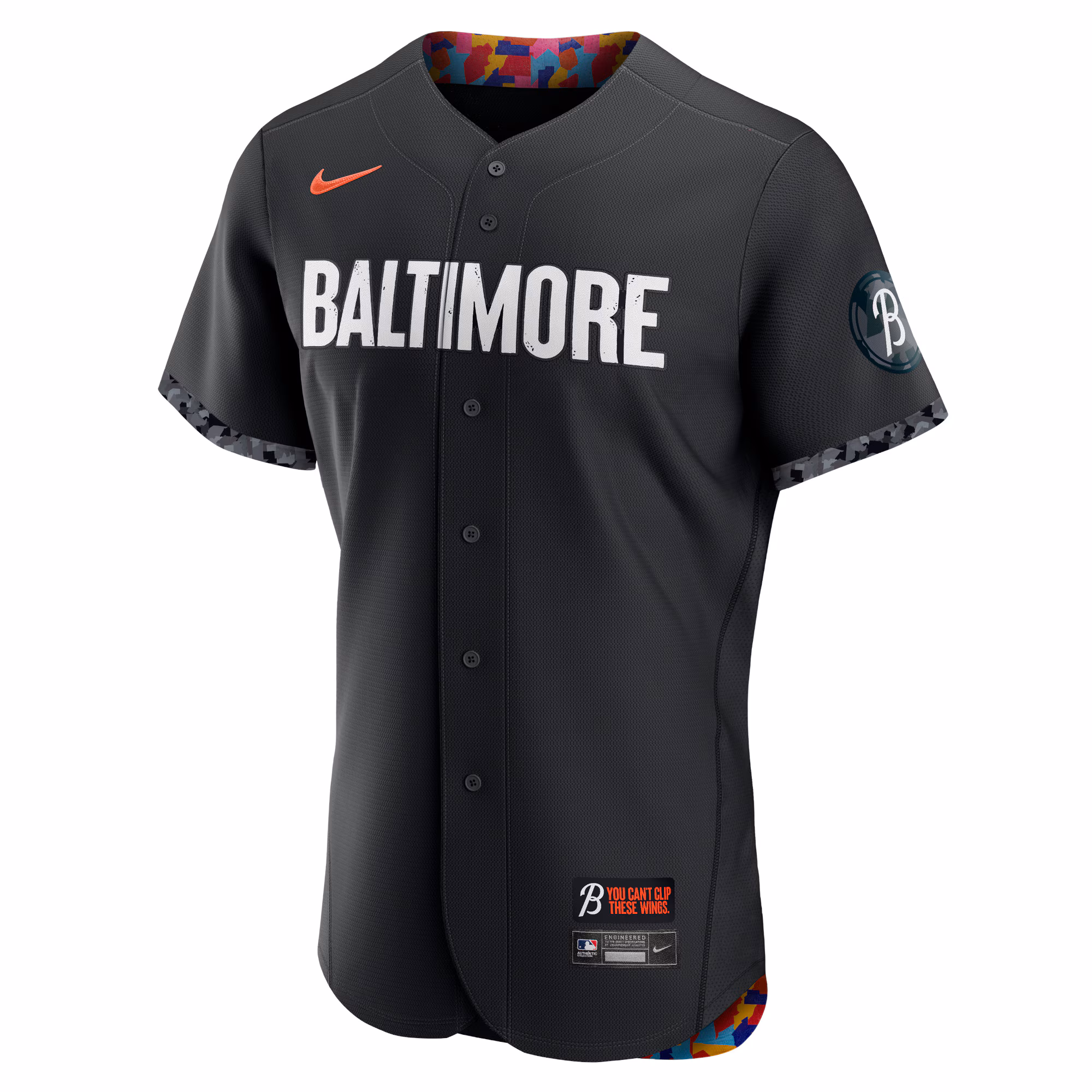 Baltimore Orioles Nike City Connect Authentic Jersey - Black